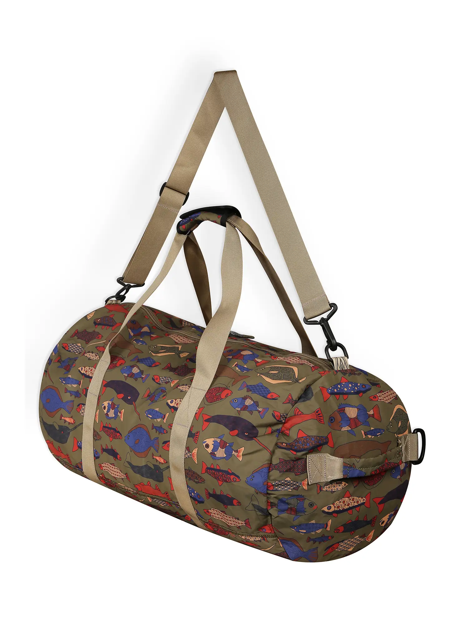 Reisetasche Kavu Tide Rip - fish tessellate