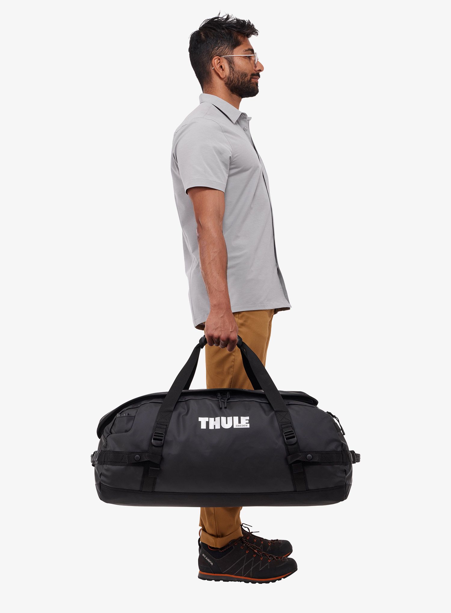 Reisetasche Thule Chasm 70 L - black/black
