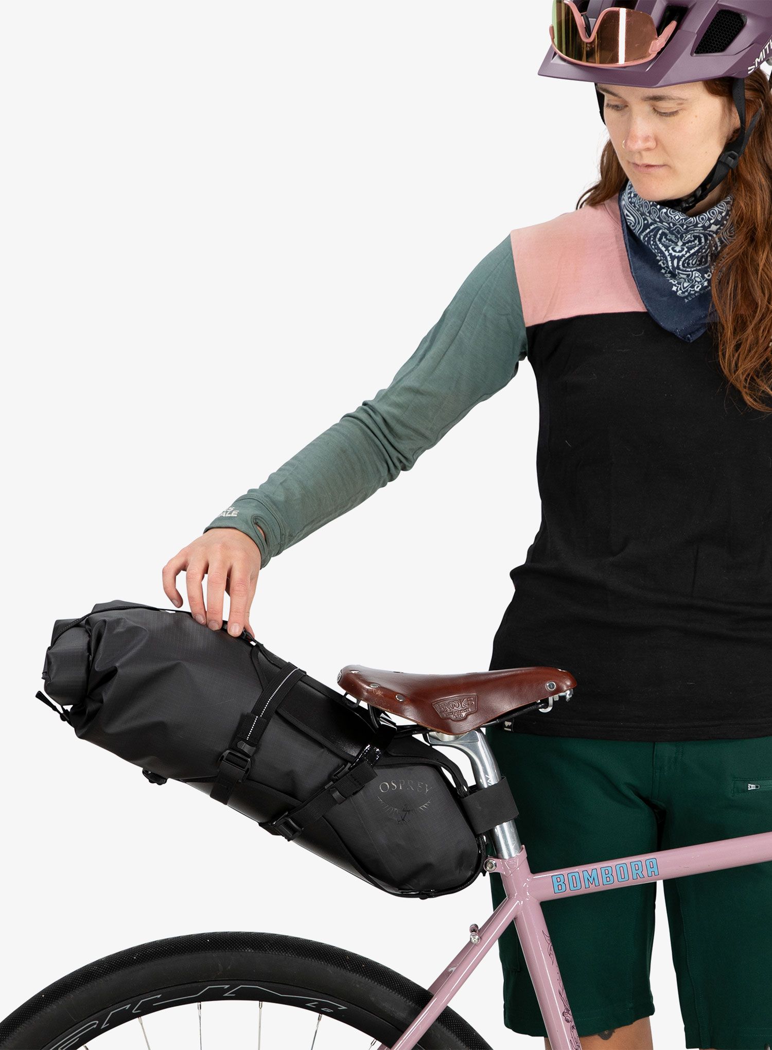 Satteltasche Osprey Escapist Saddle Bag L - black