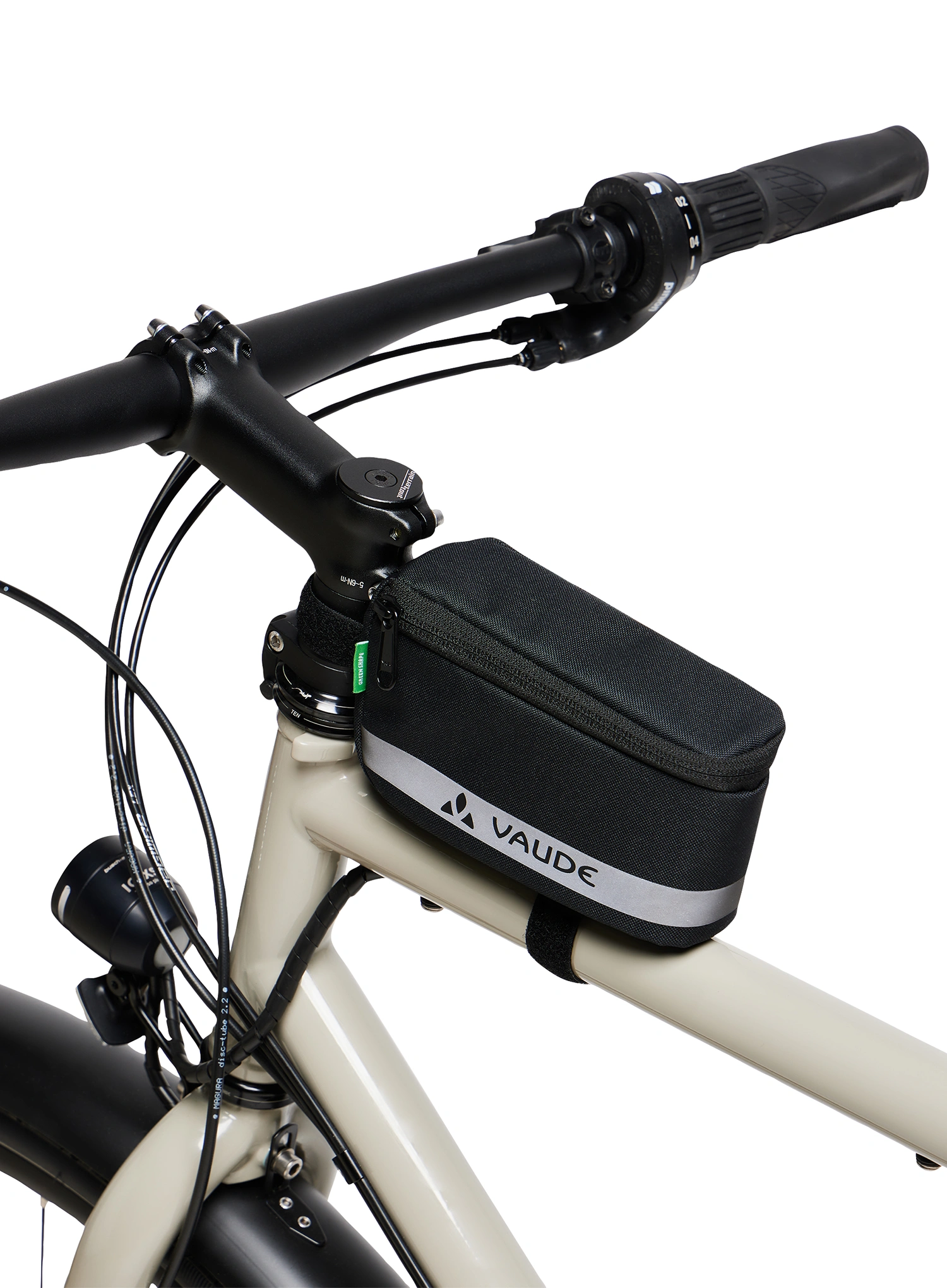 Fahrradtasche Vaude Top Tube Bag - black