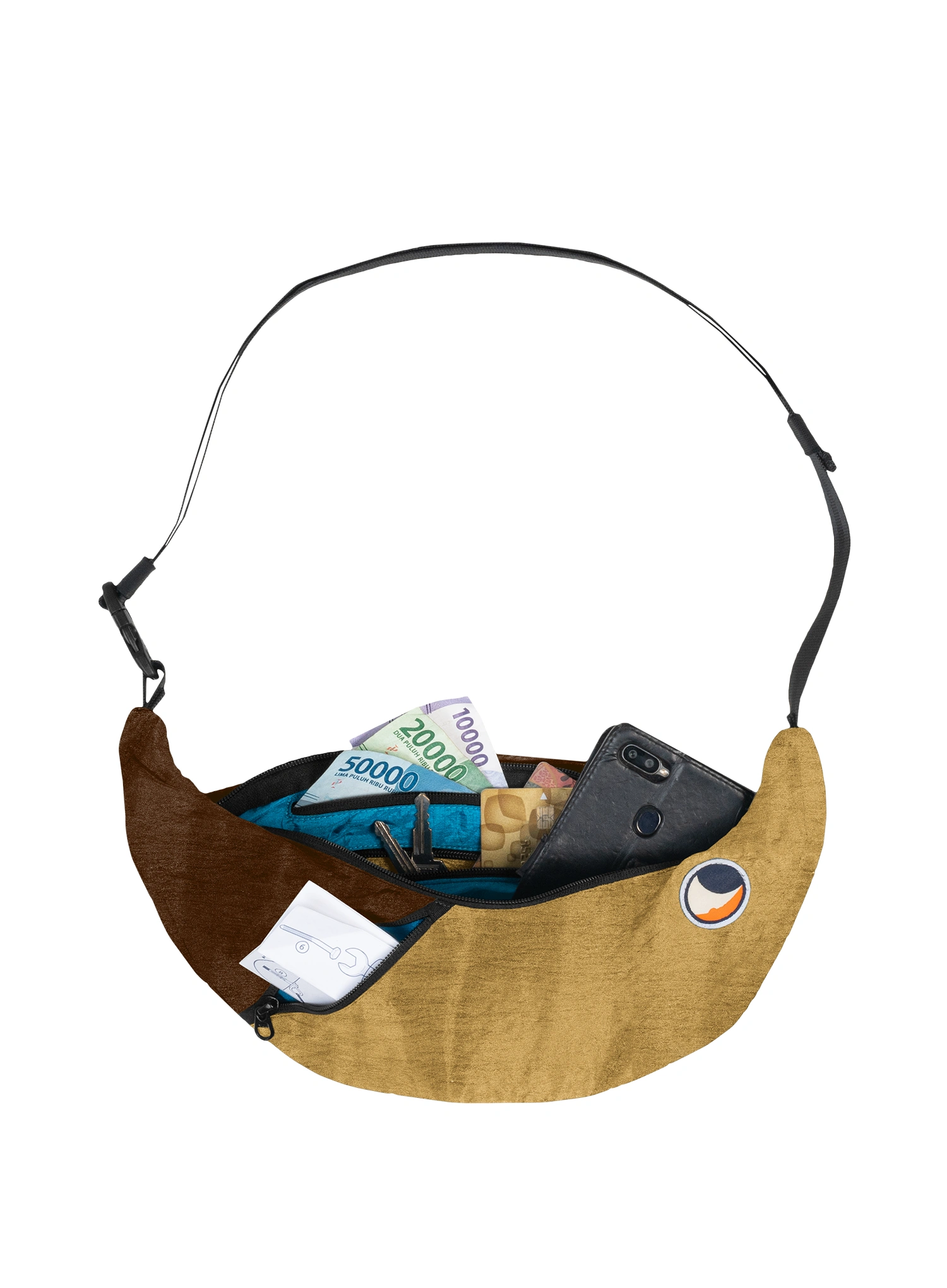 TicketToTheMoonUpcycledSlingBag_sandchocolate669423622390a.webp