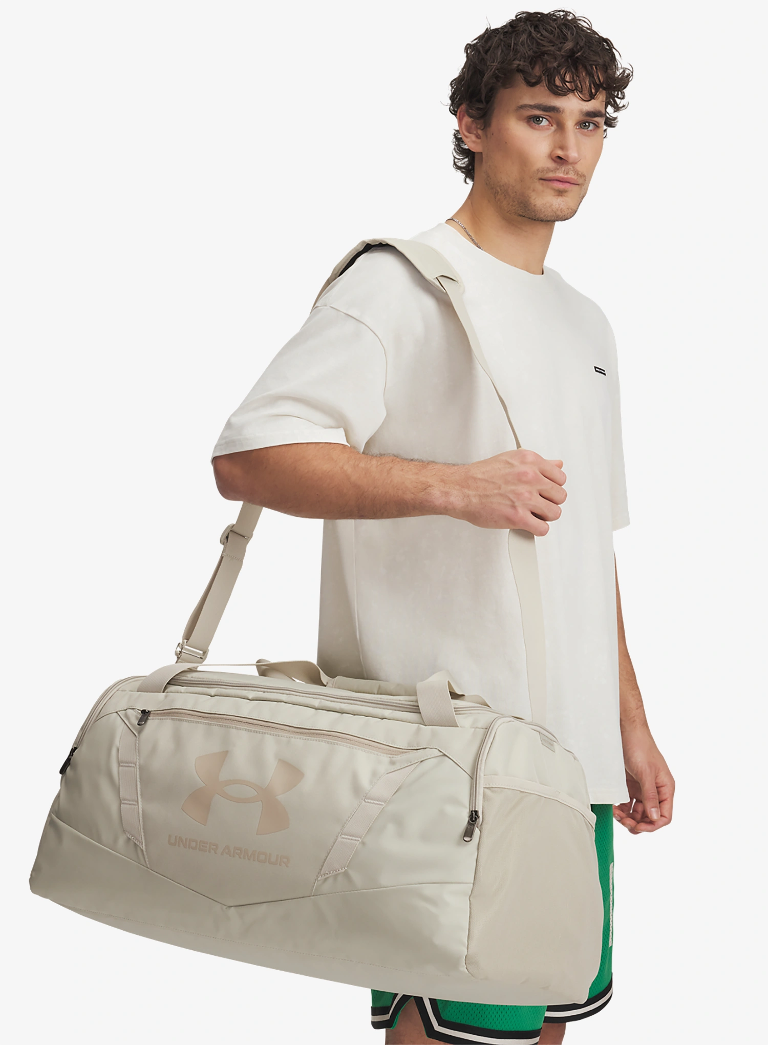 Tasche Under Armour UA Undeniable 5.0 Duffle MD - khaki base/c.khaki/city khaki