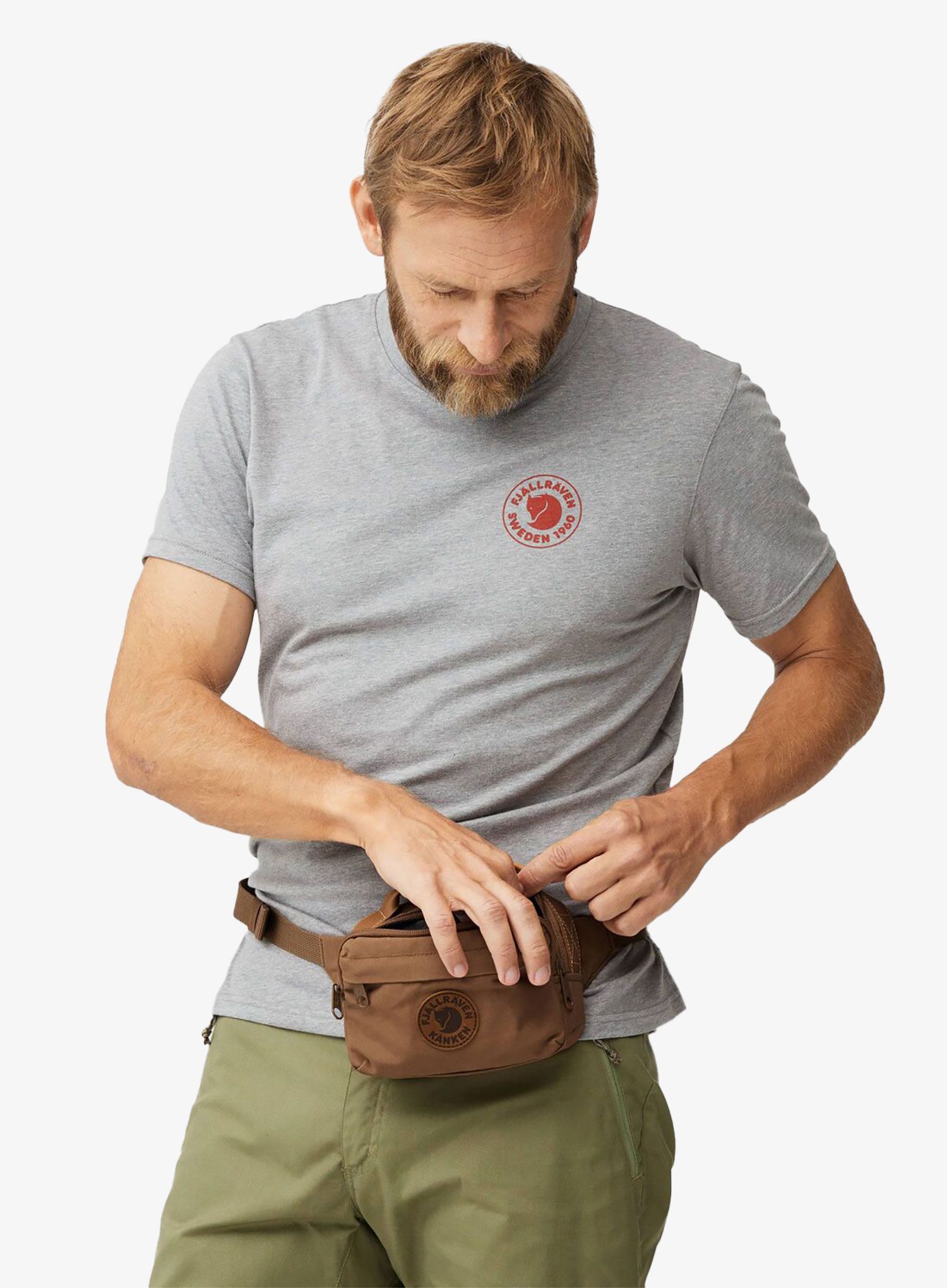 Hüfttasche Fjallraven Kanken No 2 Hip Pack - hazel brown