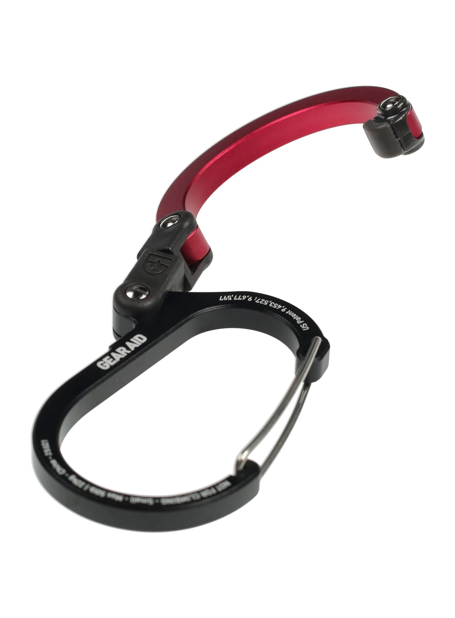 Halterung Gear Aid Heroclip Small - black/red