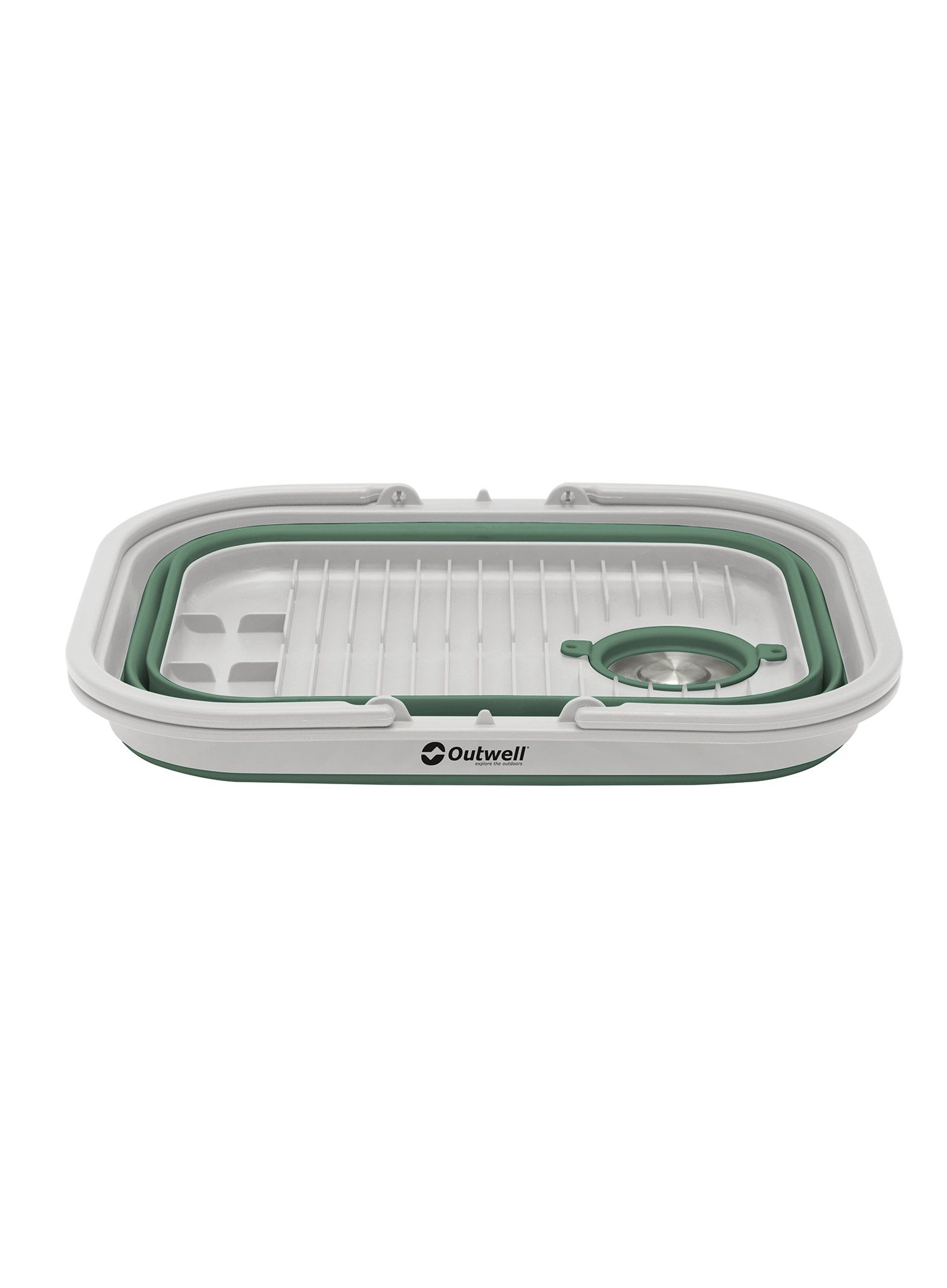 Waschbecken Outwell Collaps Washing Base w/handle & Lid - shadow green