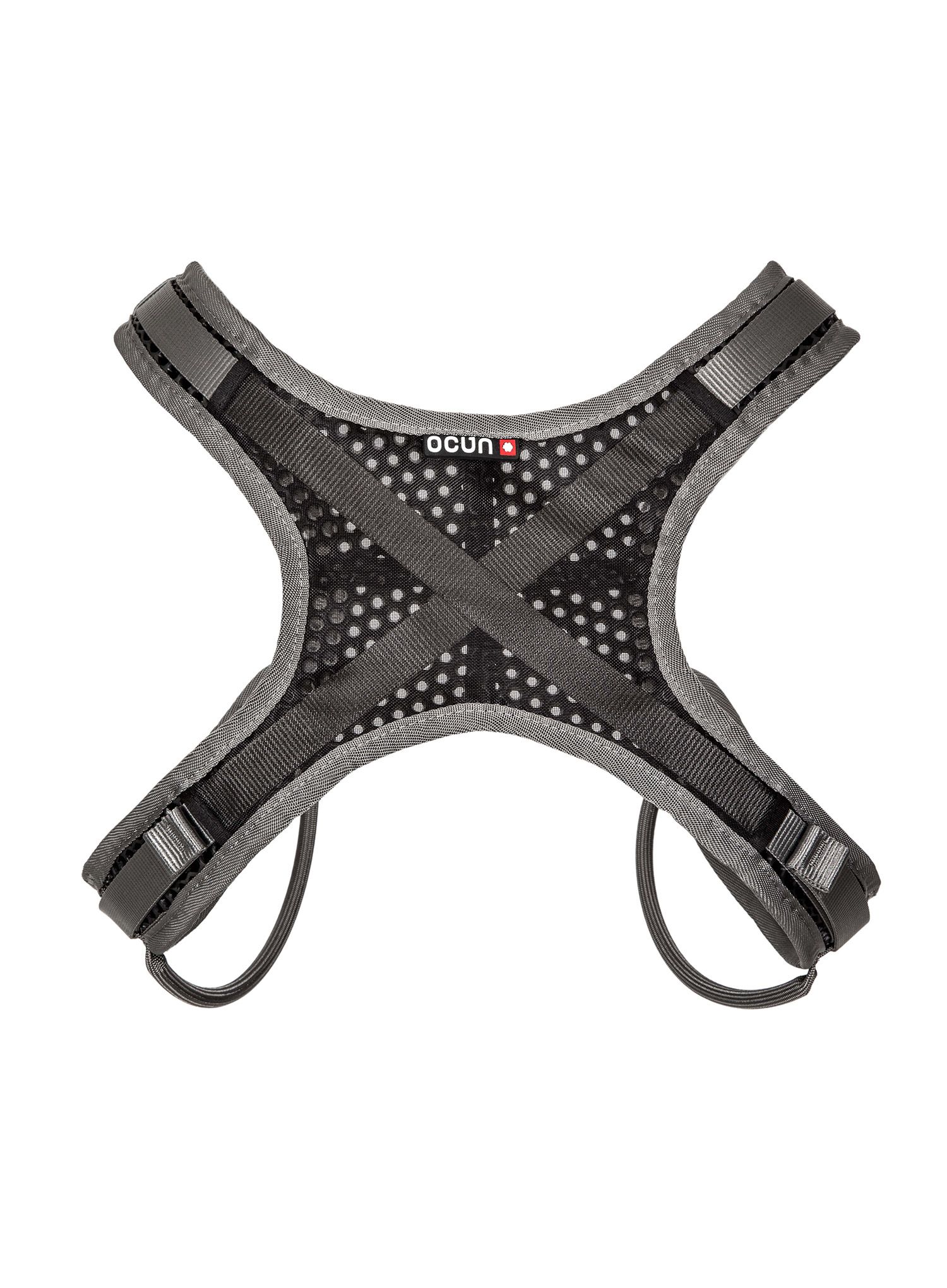 Klettergurt Ocun Webee Chest - black/grey dark