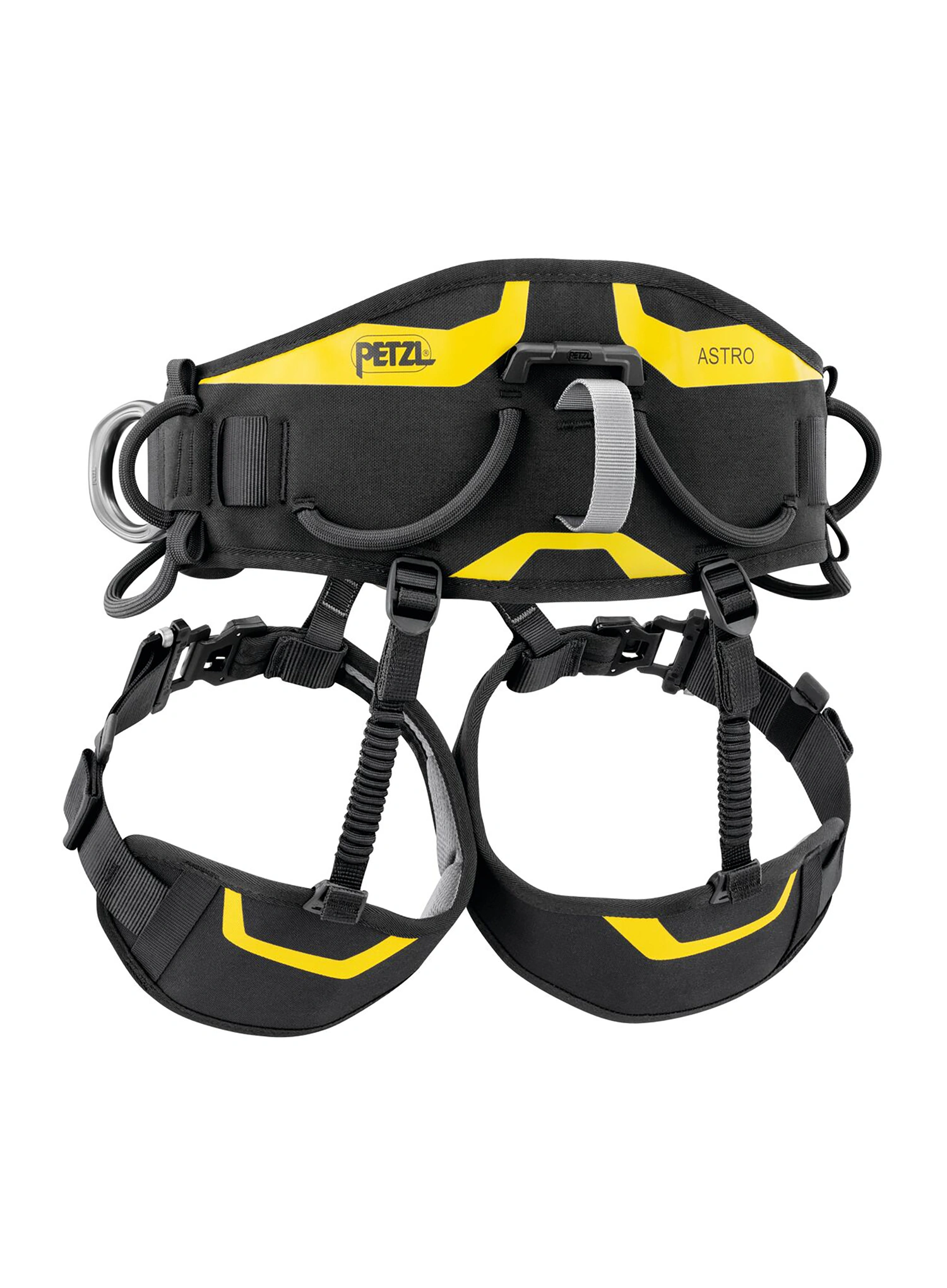 Industrieklettergurt Petzl Astro Sit - black/yellow