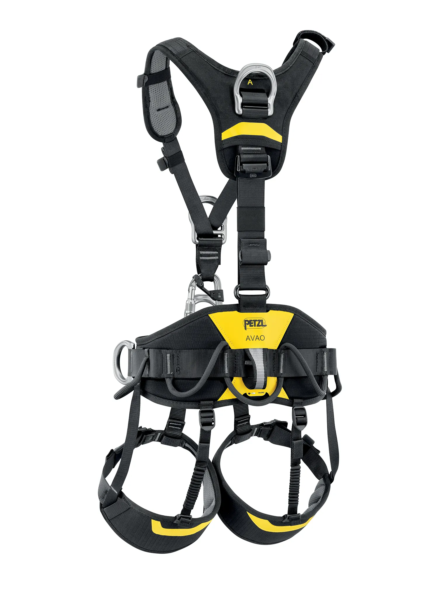 Industrieklettergurt Petzl Avao - yellow/black