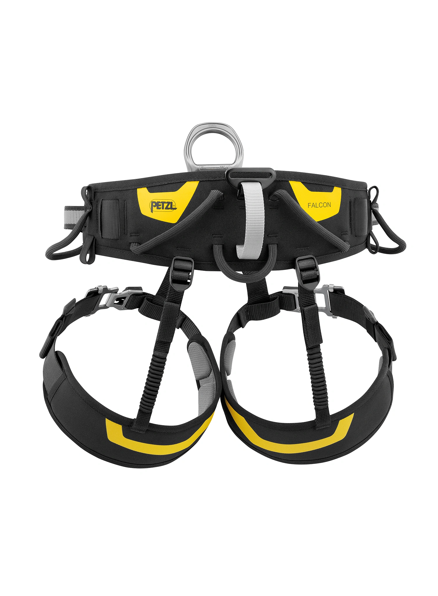 Industrieklettergurt Petzl Falcon - black/yellow