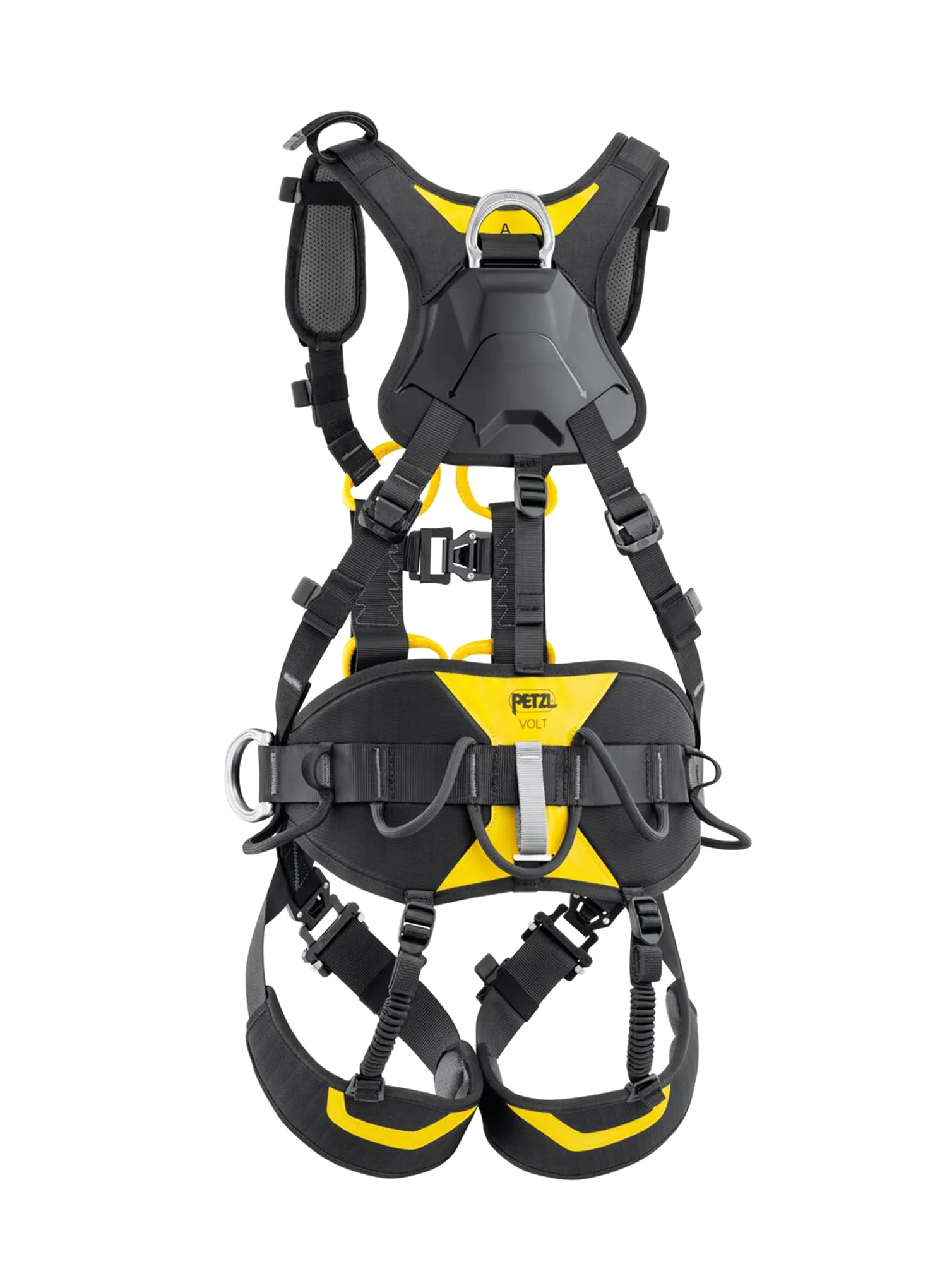 Industrieklettergurt Petzl Volt - black/yellow