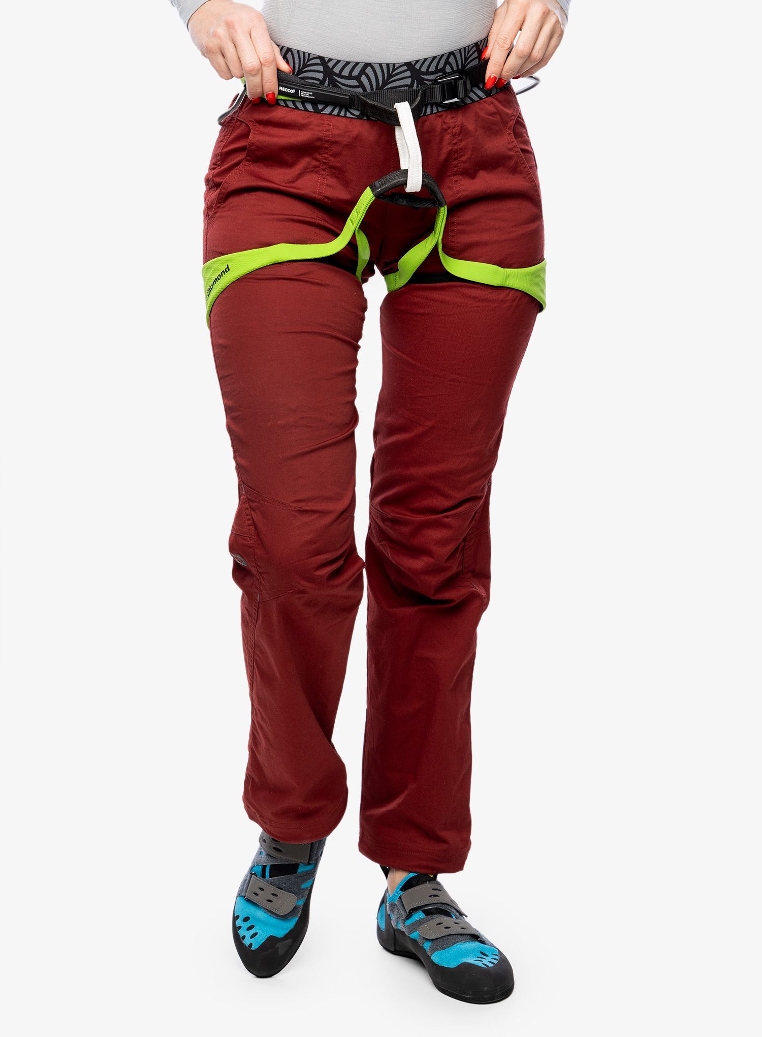 Klettergurt Black Diamond Recco Vision Airnet - envy green