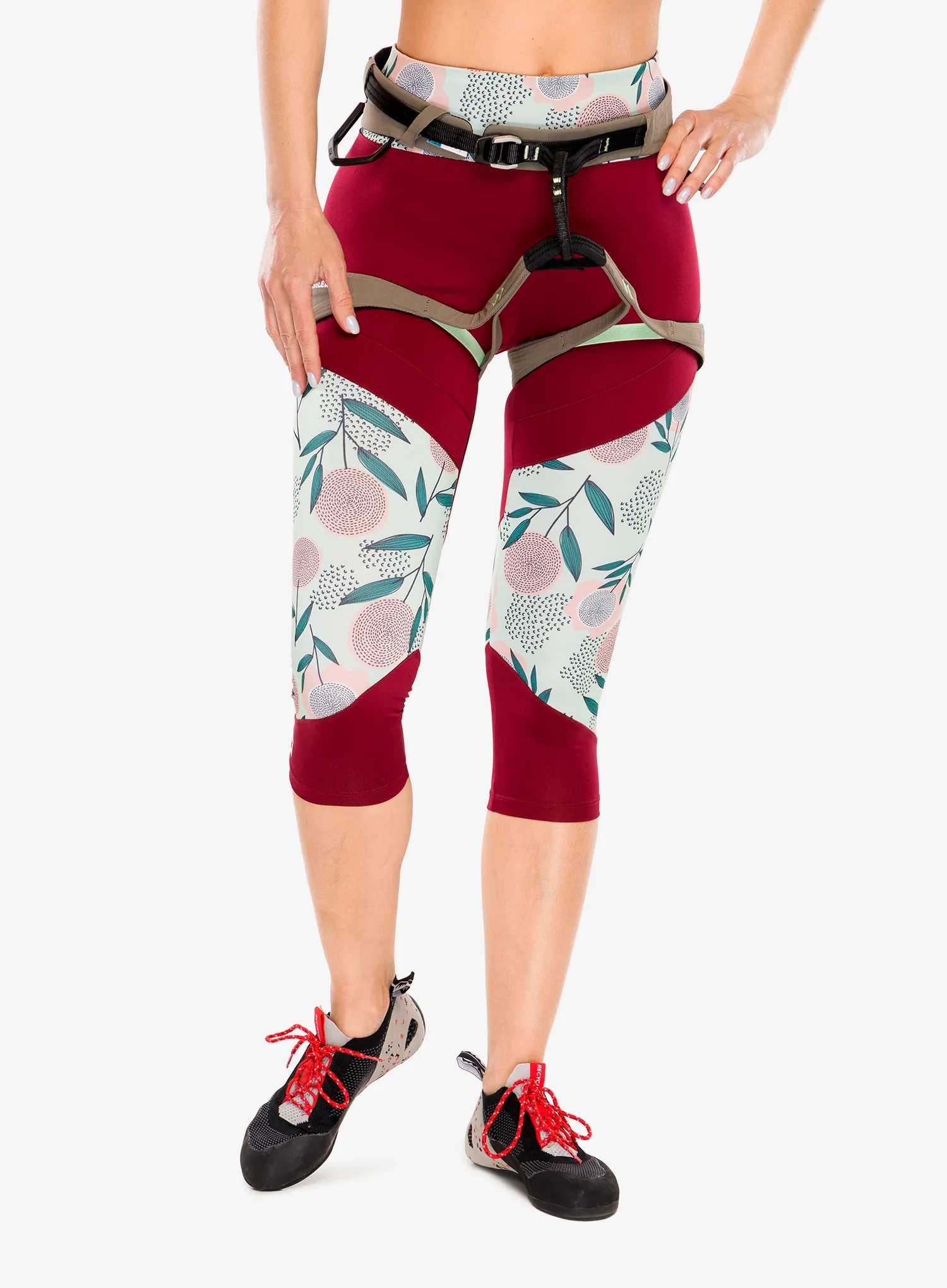 Klettergurt Damen Salewa Agner Harness - faded green