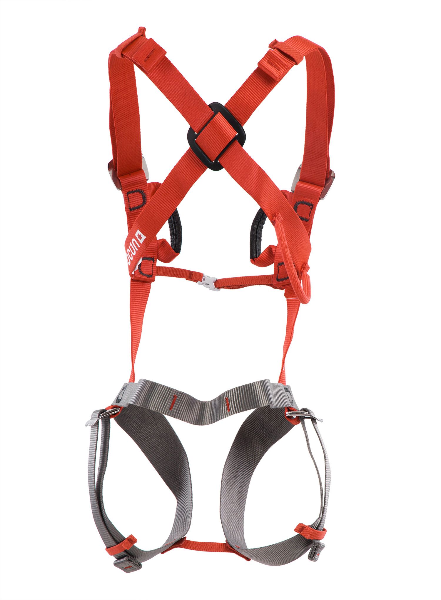 Klettergurt Kinder Ocun Mojo - red/grey
