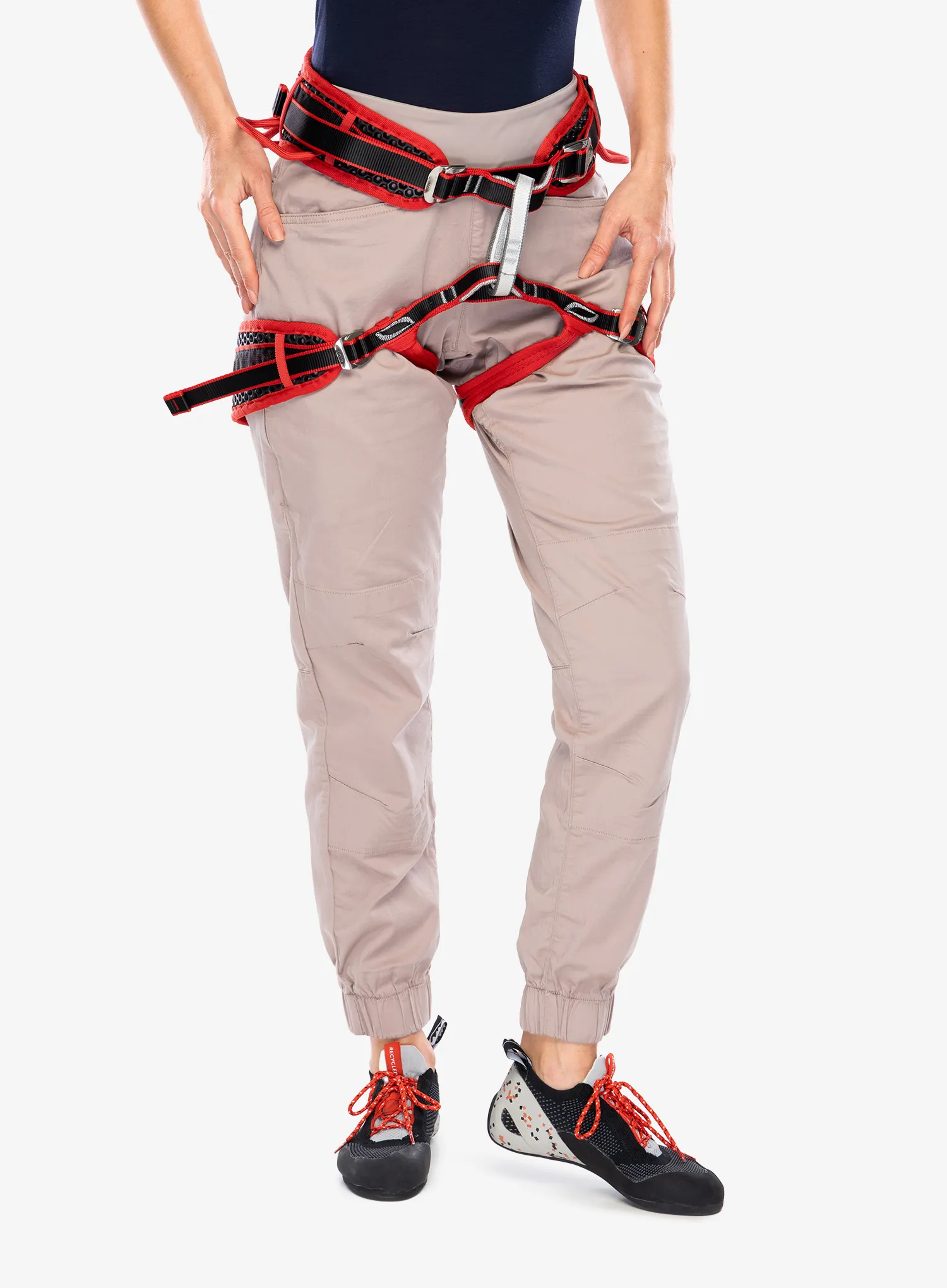 Klettergurt Ocun Weebee Bigwall - red/black
