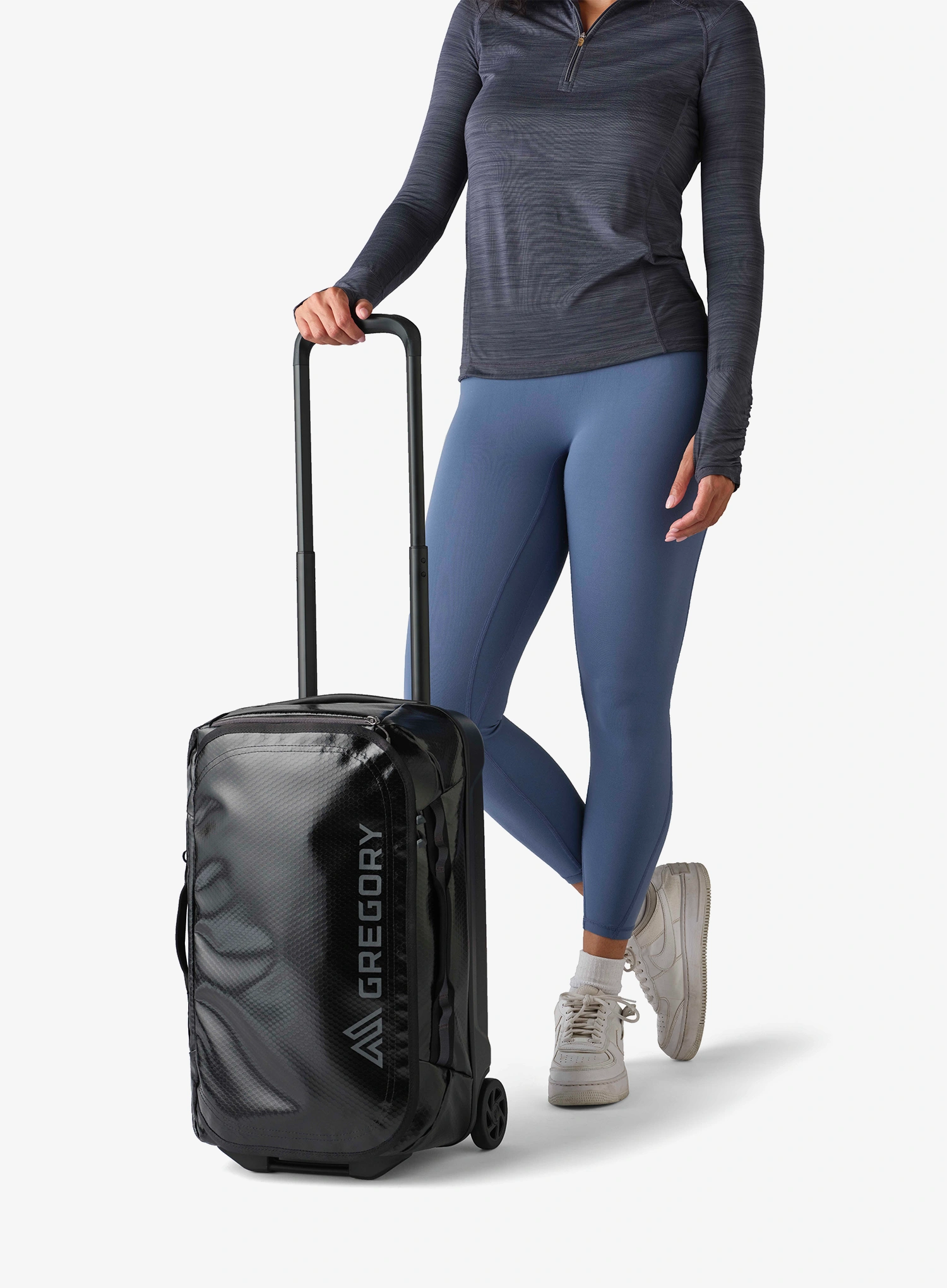 Reisekoffer Gregory Alpaca Wheeled Duffel 40 l - obsidian black