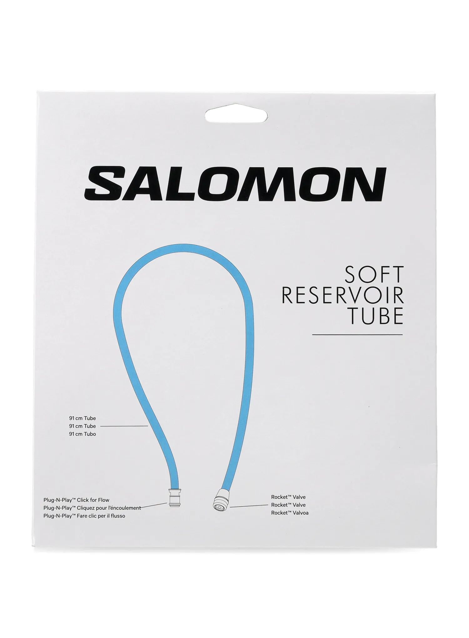 Schlauch Salomon Soft Reservoir Tube - clear blue