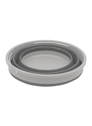 Eimerchen Outwell Collaps Bucket Round w Lid - grey mist