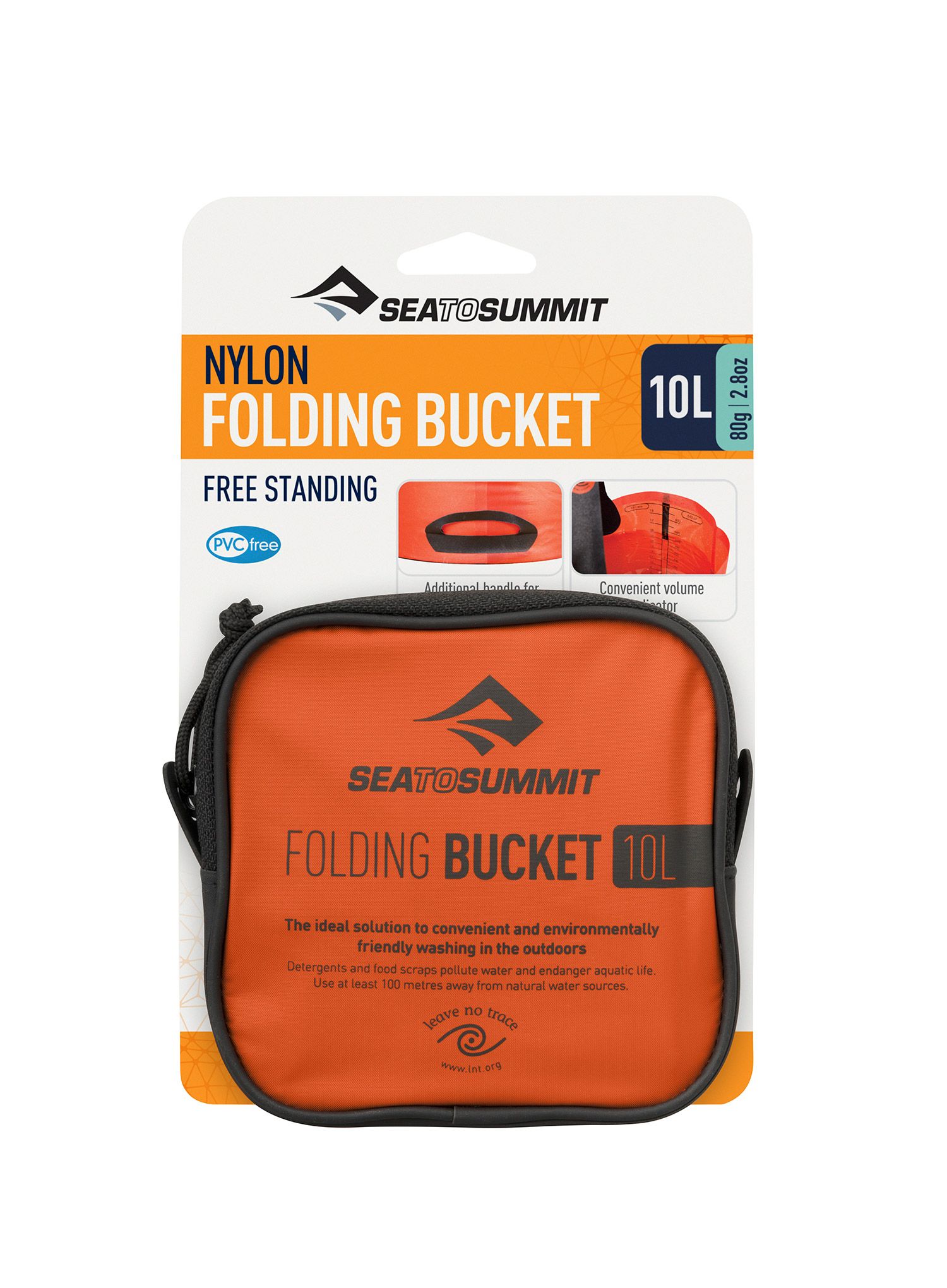 Eimer Sea To Summit Folding Bucket 10 L - red