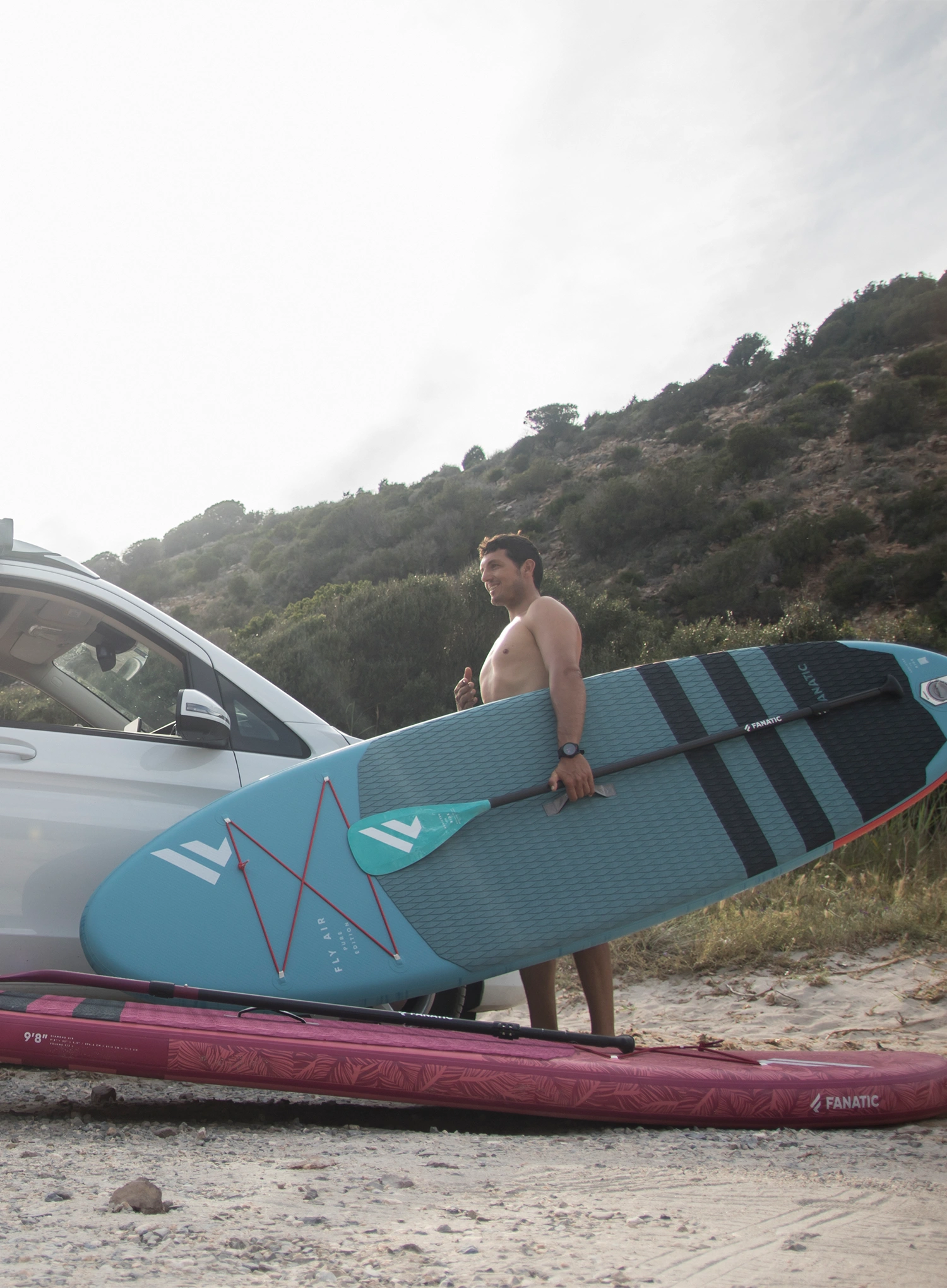 SUP Paddel Fanatic Carbon 25 Adjust