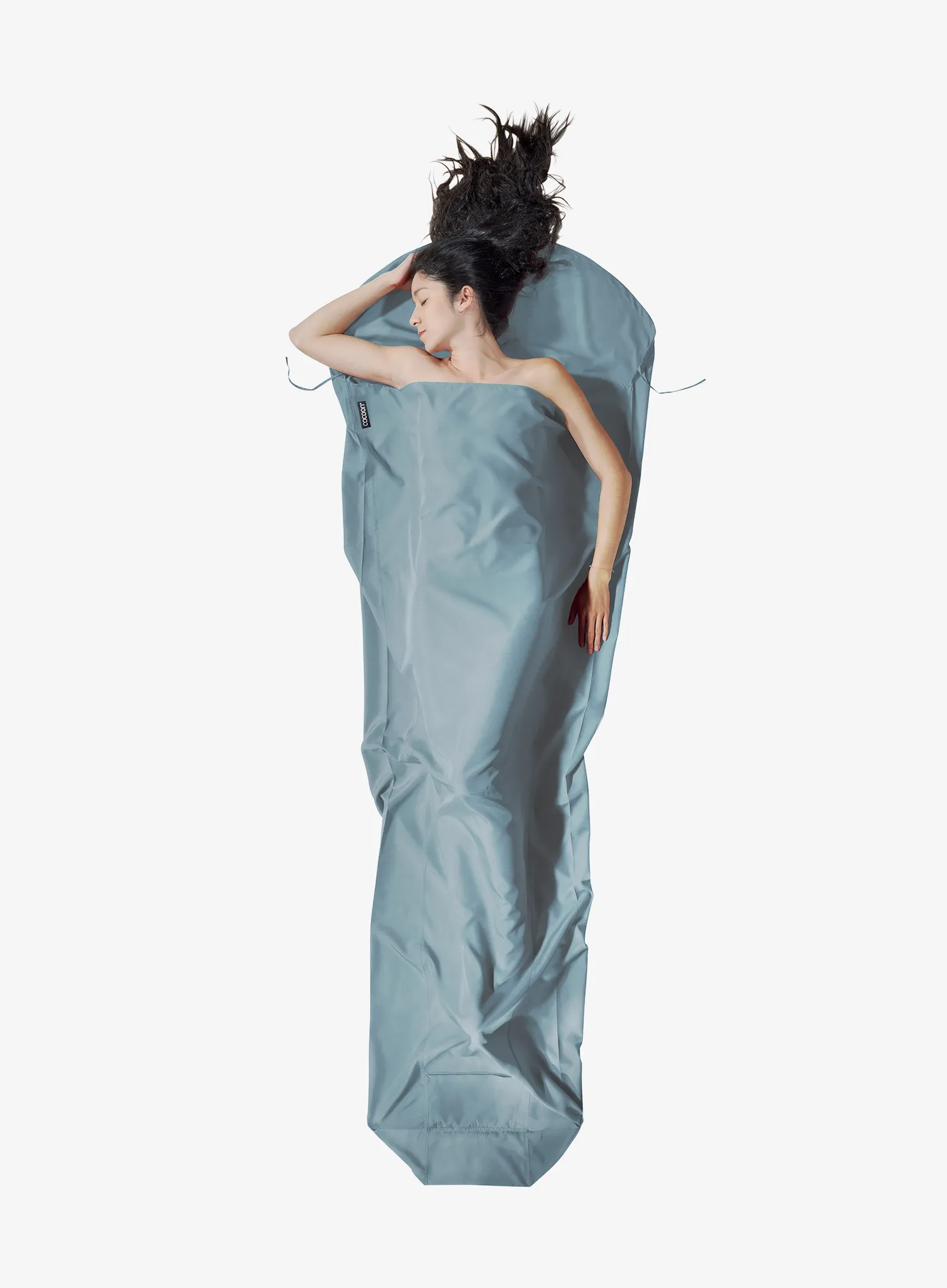 Reiseschlafsack Cocoon MummyLiner - Lyocell - eucalyptus green