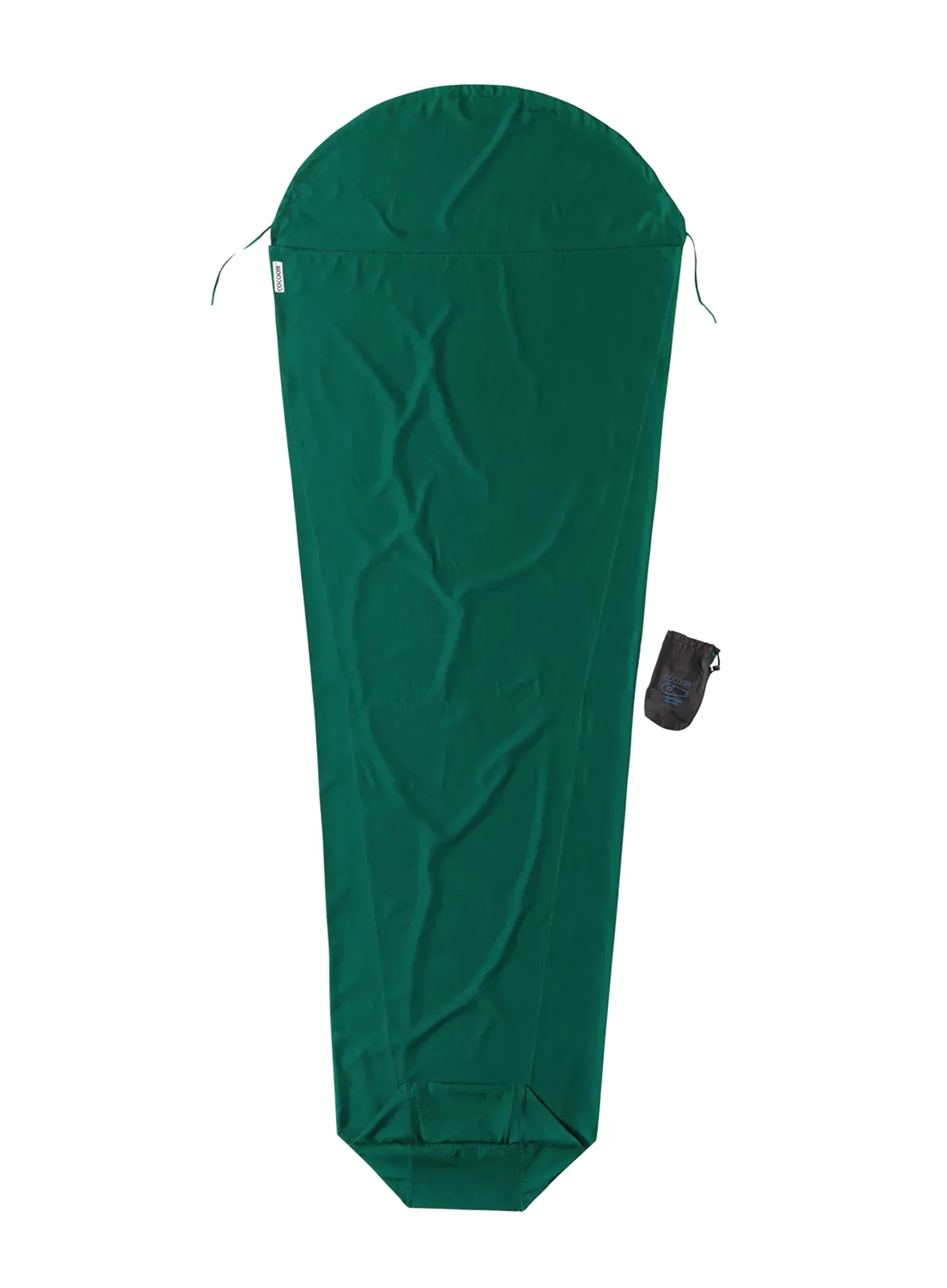 Reiseschlafsack Cocoon MummyLiner - Microfiber - moss green