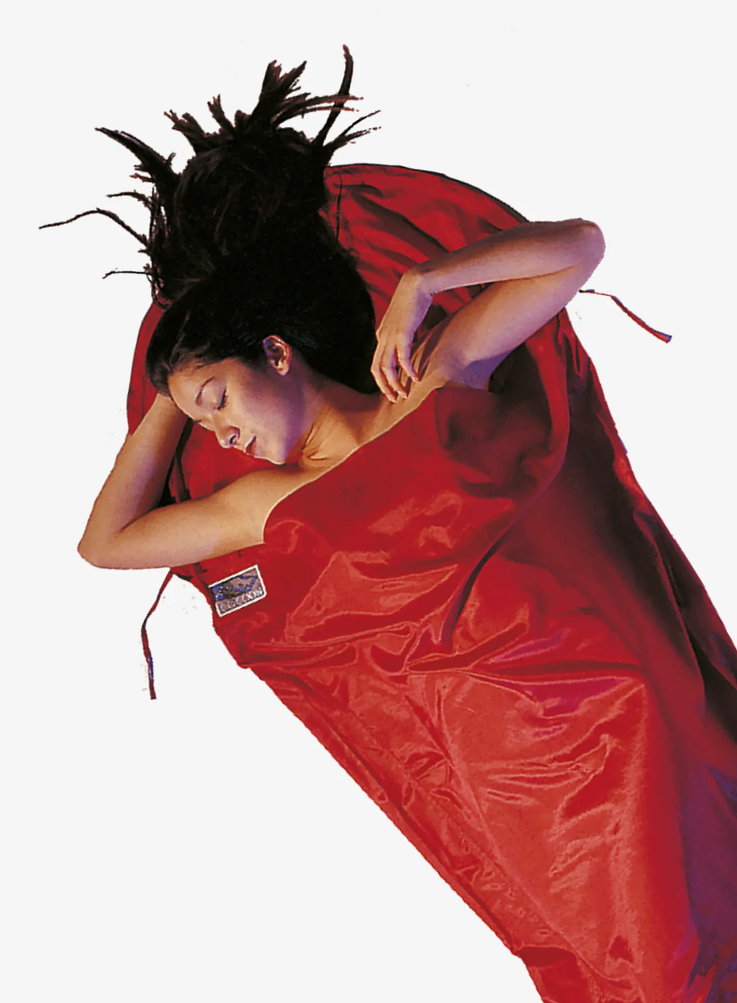 Reiseschlafsack Cocoon MummyLiner - Silk/Cotton - monks red