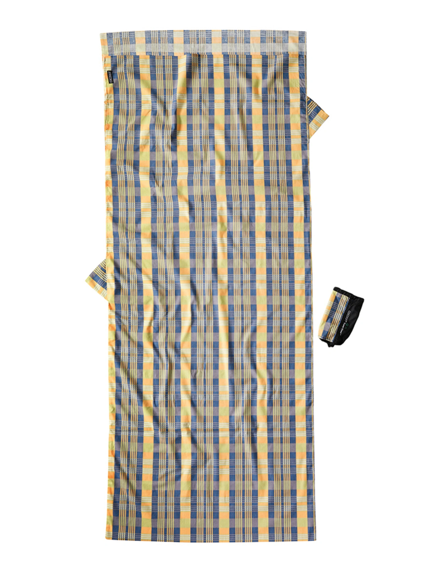 Reiseschlafsack Cocoon TravelSheet - Cotton - travel checks