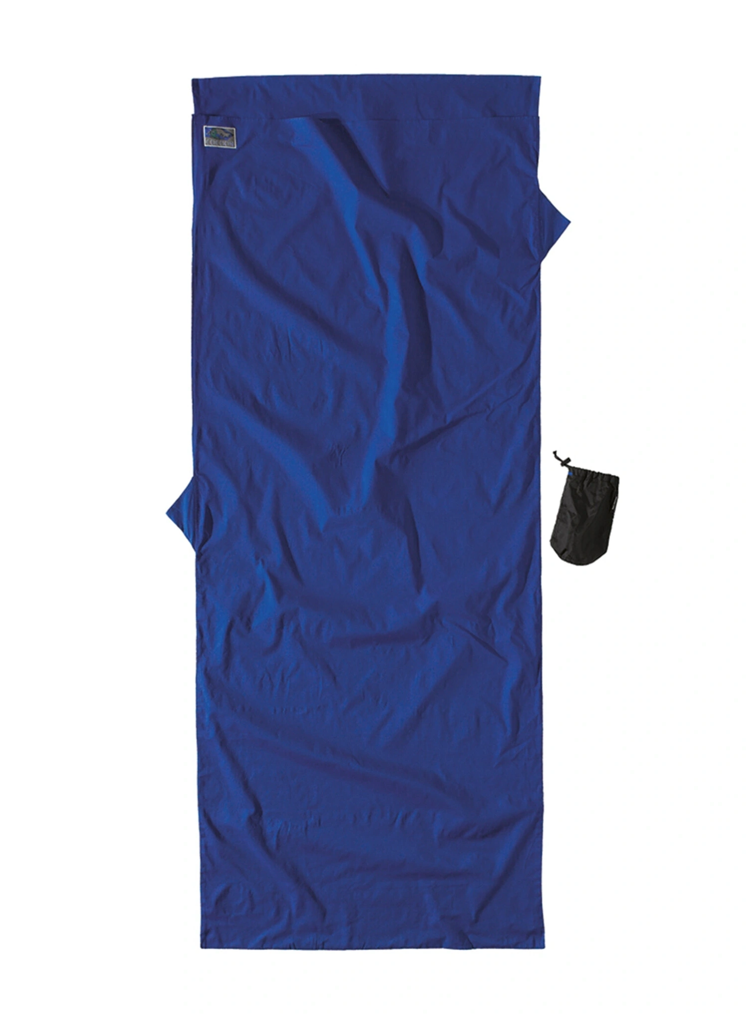 Reiseschlafsack Cocoon TravelSheet - Cotton - ultramarine blue