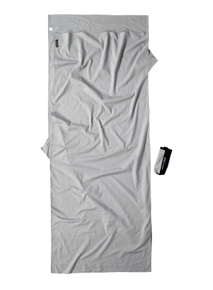 Reiseschlafsack Cocoon TravelSheet - Insect Shield - Cotton - safari grey