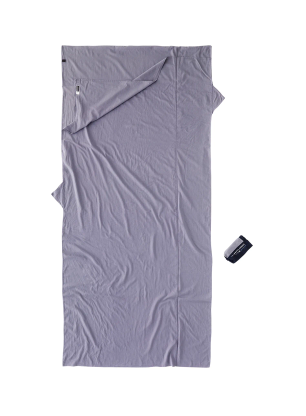 Reiseschlafsack Cocoon TravelSheet - Insect Shield - Extra Large - Egyptian Cotton - elephant grey