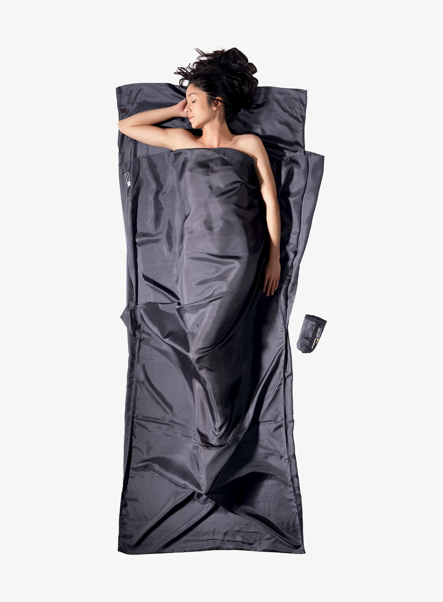 Reiseschlafsack Cocoon TravelSheet - Insect Shield - Silk - rhino