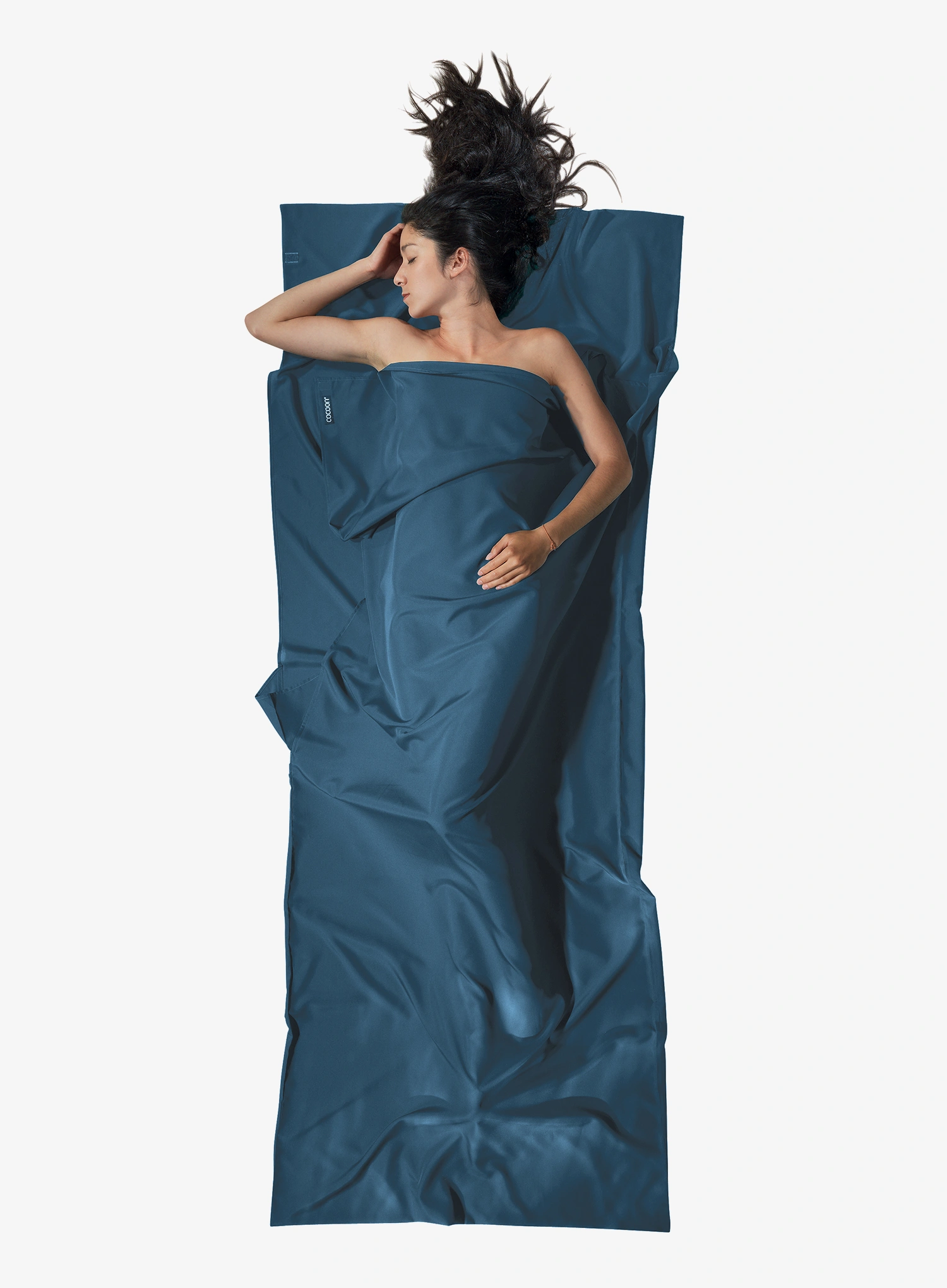 Reiseschlafsack Cocoon TravelSheet - Lyocell - mystic blue
