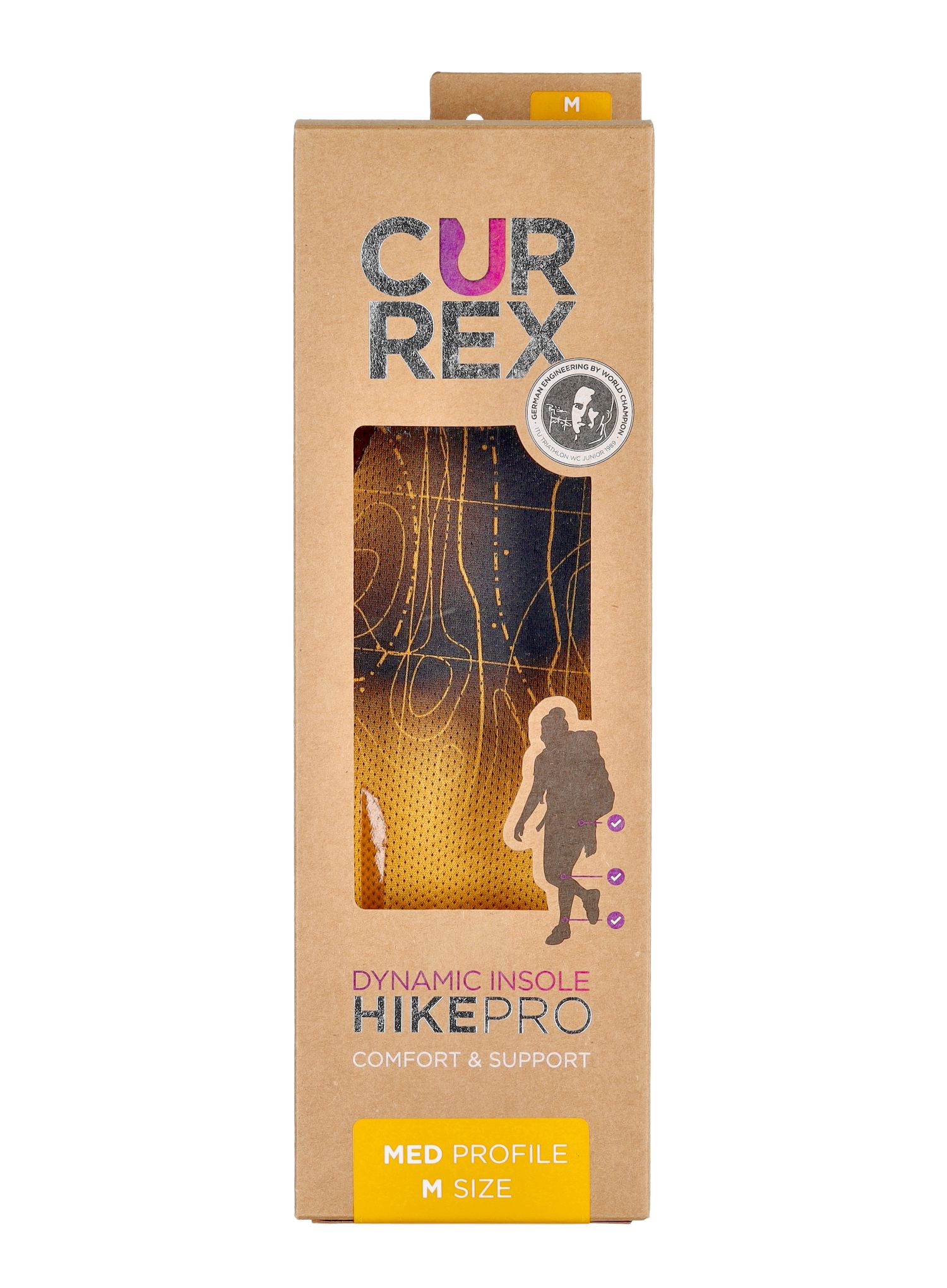 Einlegesohle Currex HikePro Med