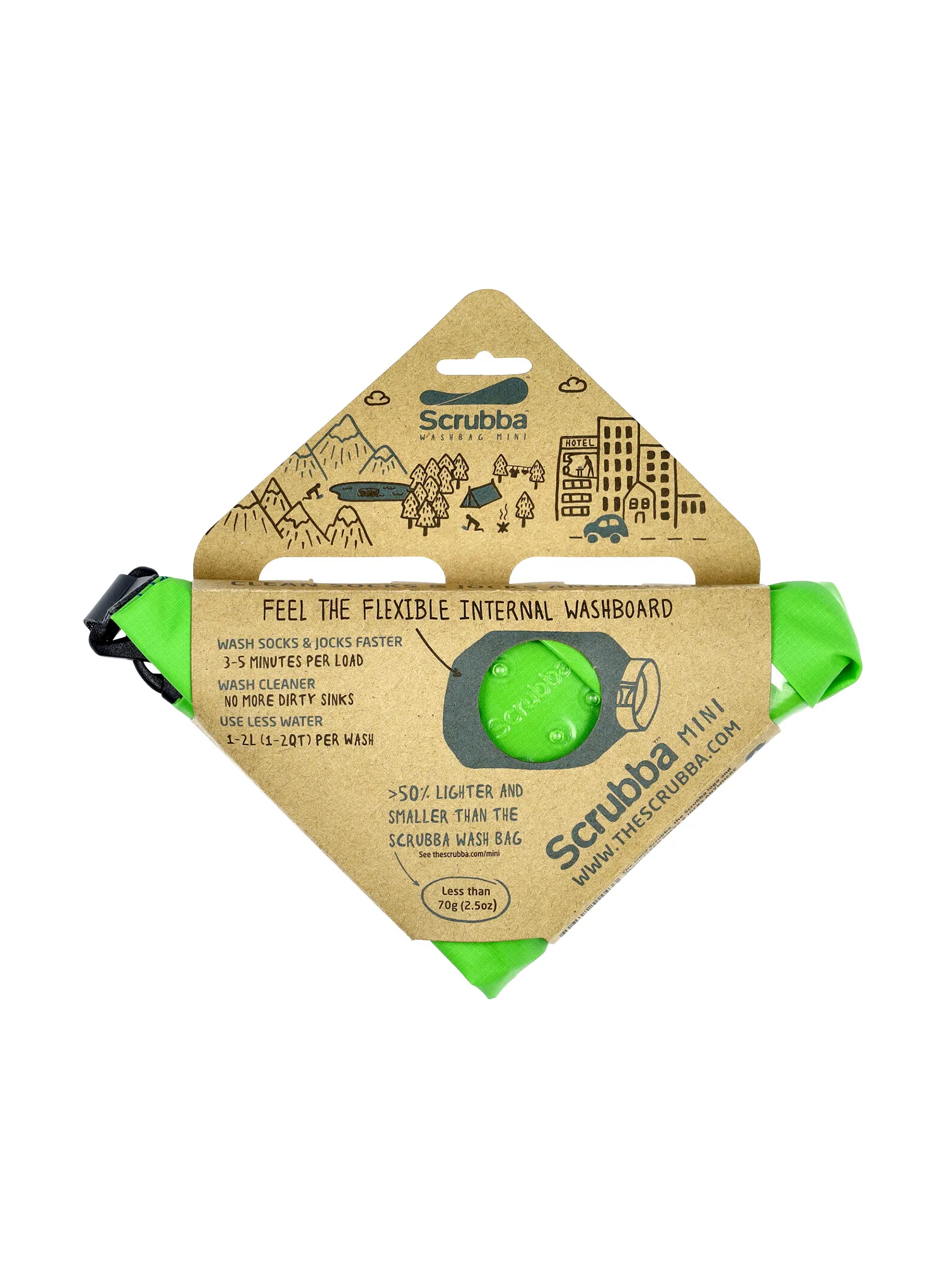 Wasserdichter Packsack Scrubba Washbag Mini