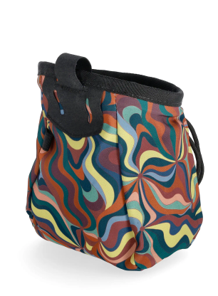 Chalkbag Ocun Lucky + Belt - marble waves