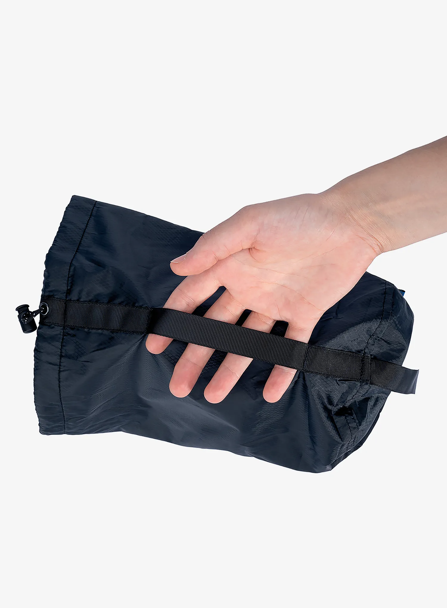 Gepäcksack Cocoon Pillow and Stuff Sack M - phantom black/light blue
