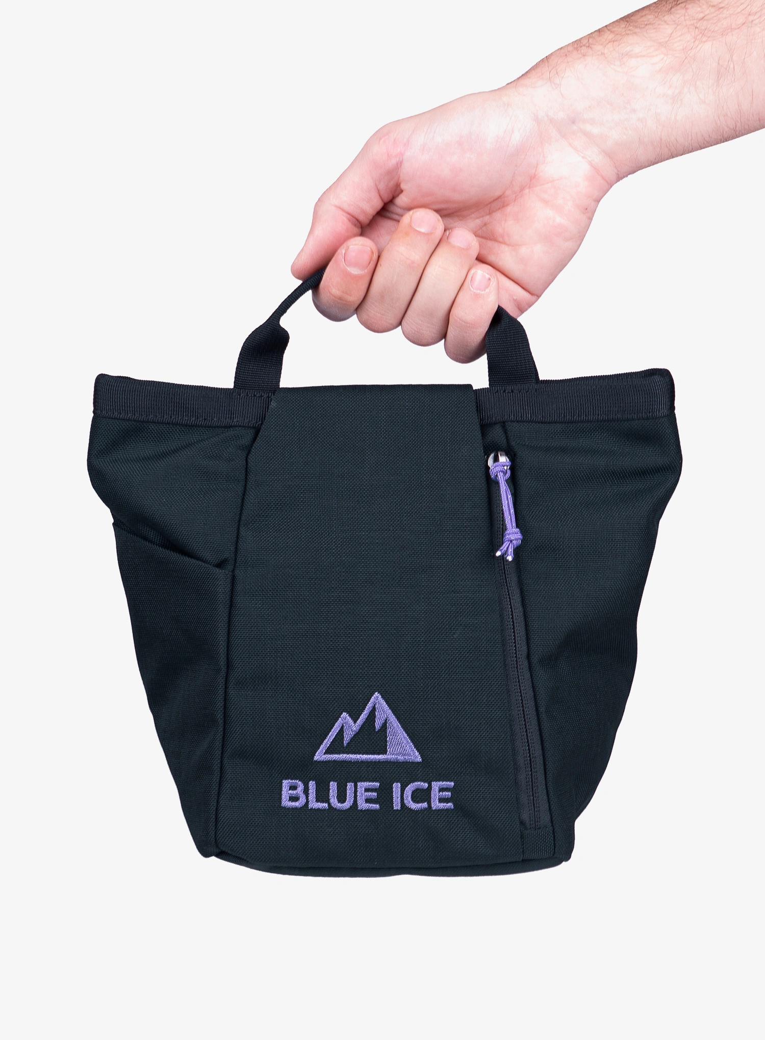 Chalkbag Blue Ice Sitter Chalk Bucket - vulcan