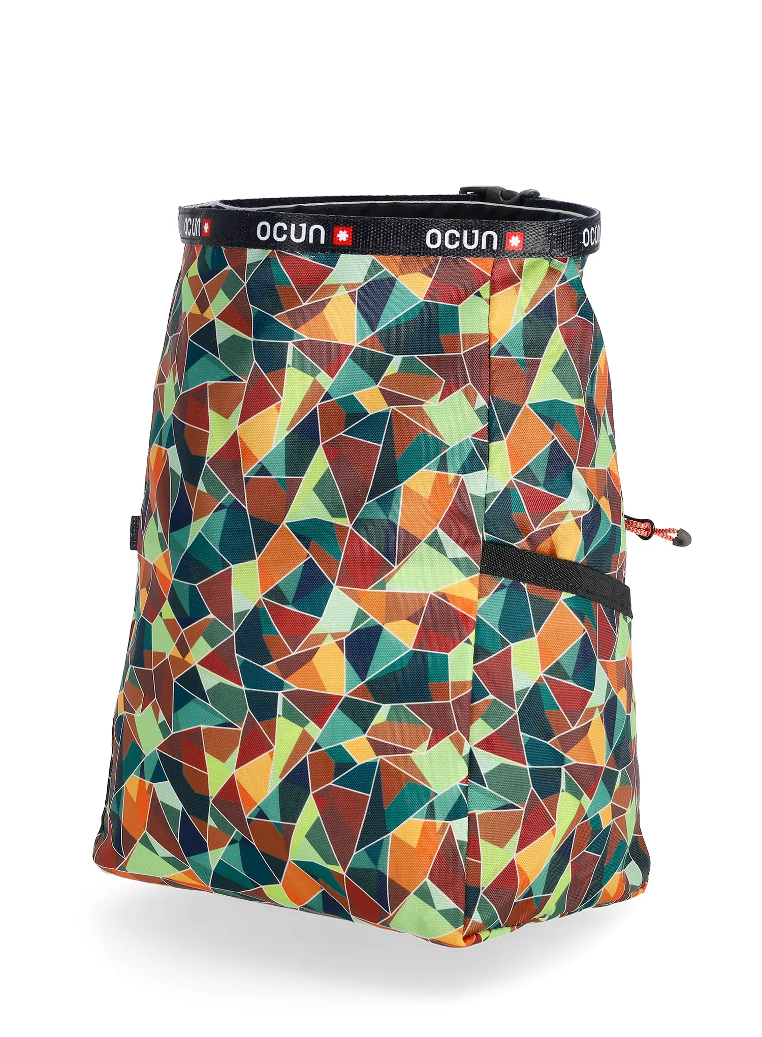 Chalkbag Ocun Boulder Bag - cubist mosaic