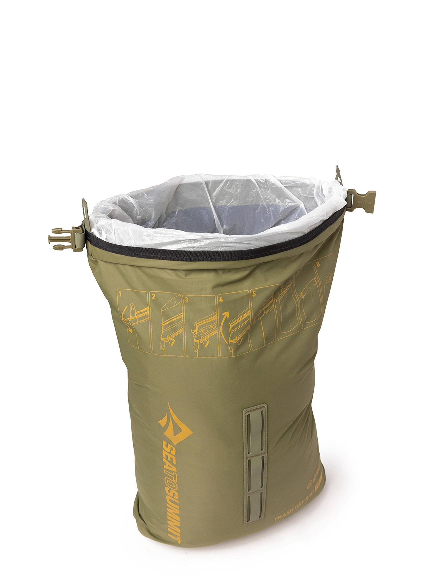 Müllsack Sea to Summit Trash Dry Bag 10l - burnt olive
