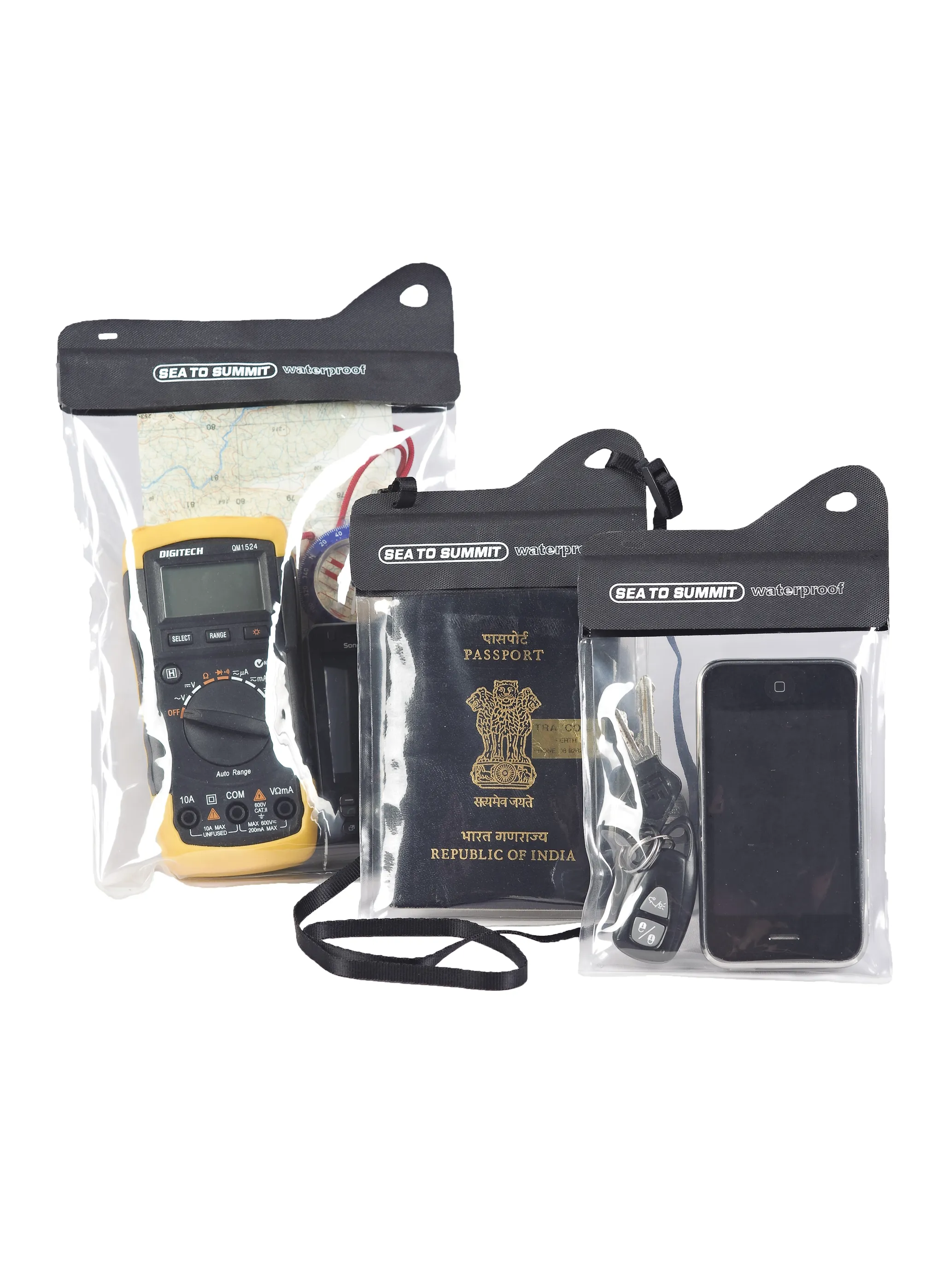 Brustbeutel Sea To Summit TPU Guide Accessory Case L - black