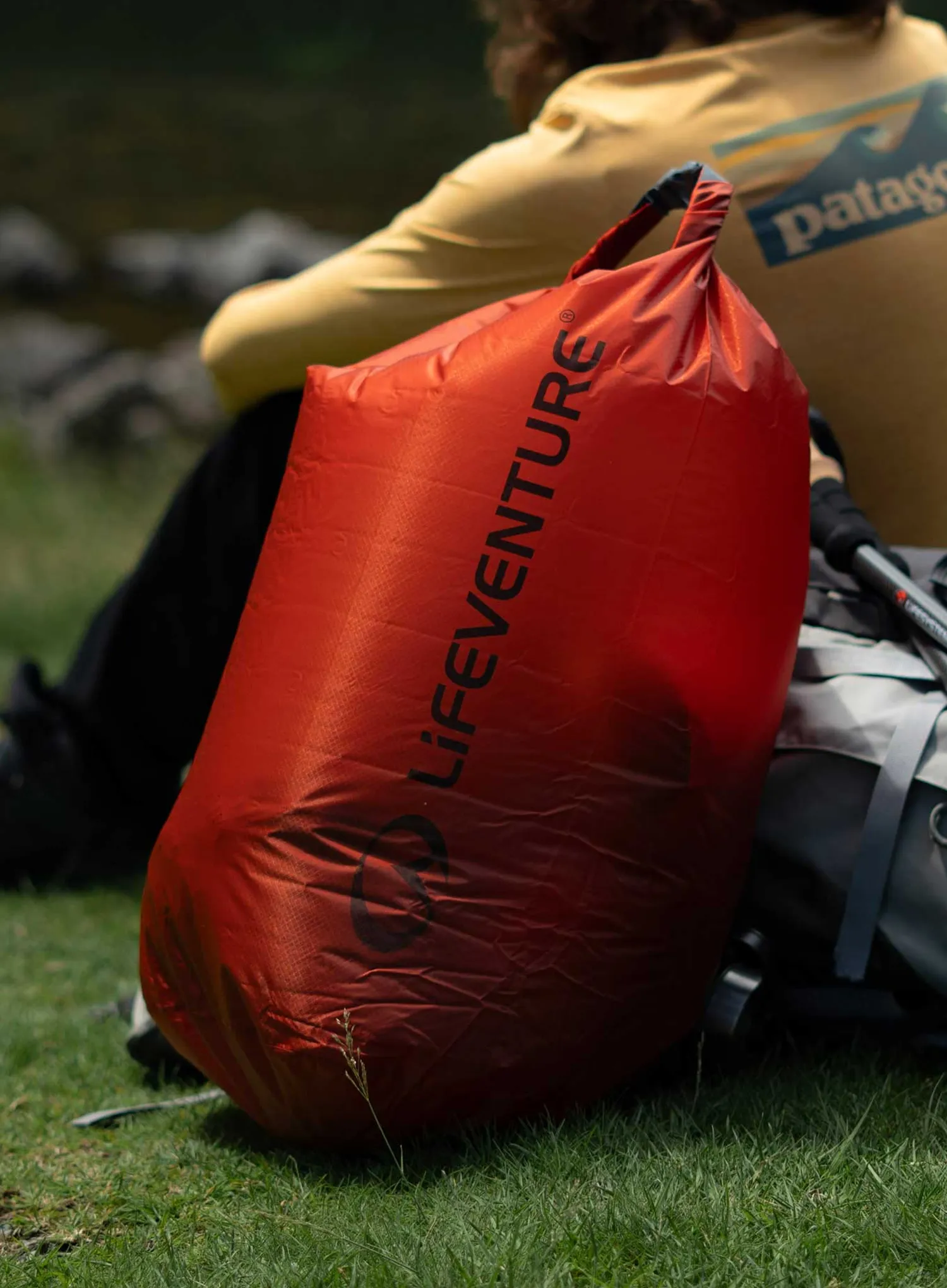 Wasserdichter Packsack Lifeventure Ultralight Dry Bag 35 l - rust