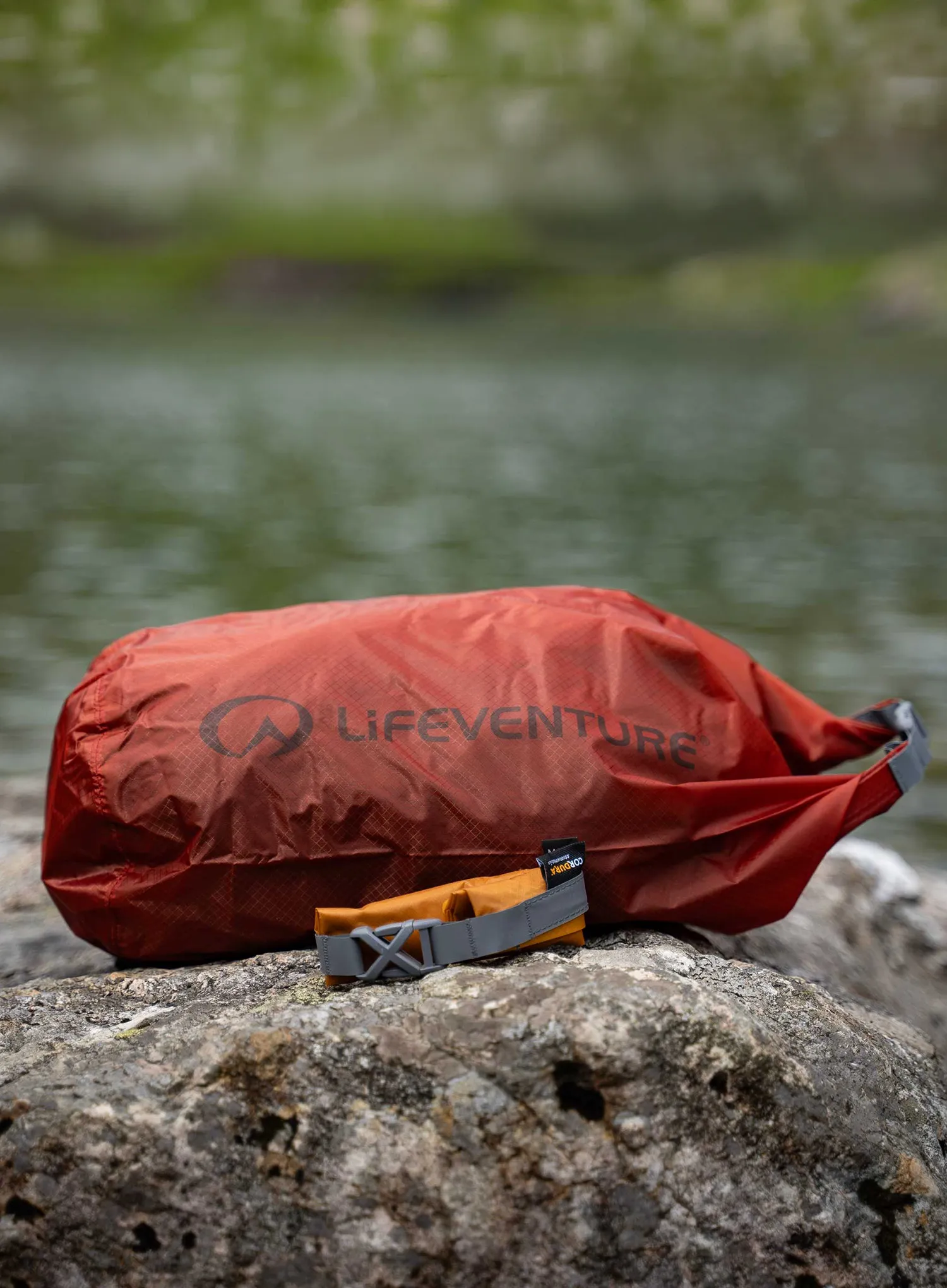 Wasserdichter Packsack Lifeventure Ultralight Dry Bag 5 l - rust