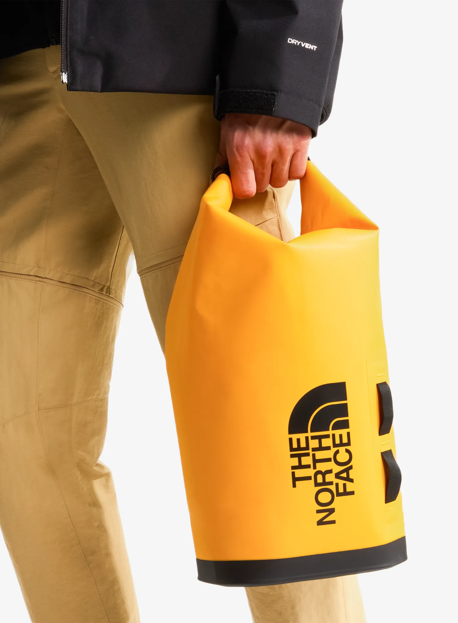 Wasserdichter Packsack The North Face Base Camp Dry Bag 8L - summit gold/black