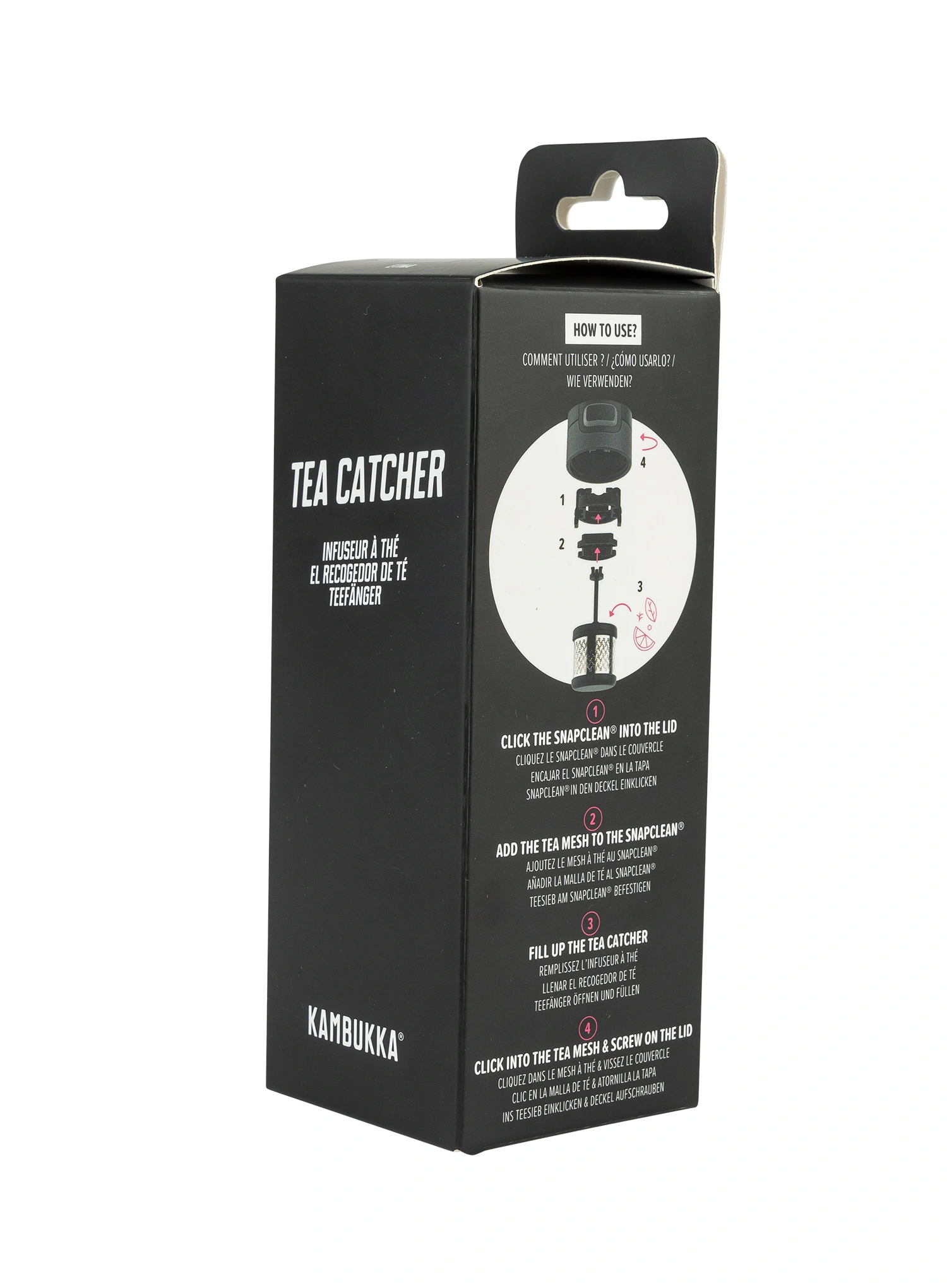Teekocher Kambukka Tea Catcher - black
