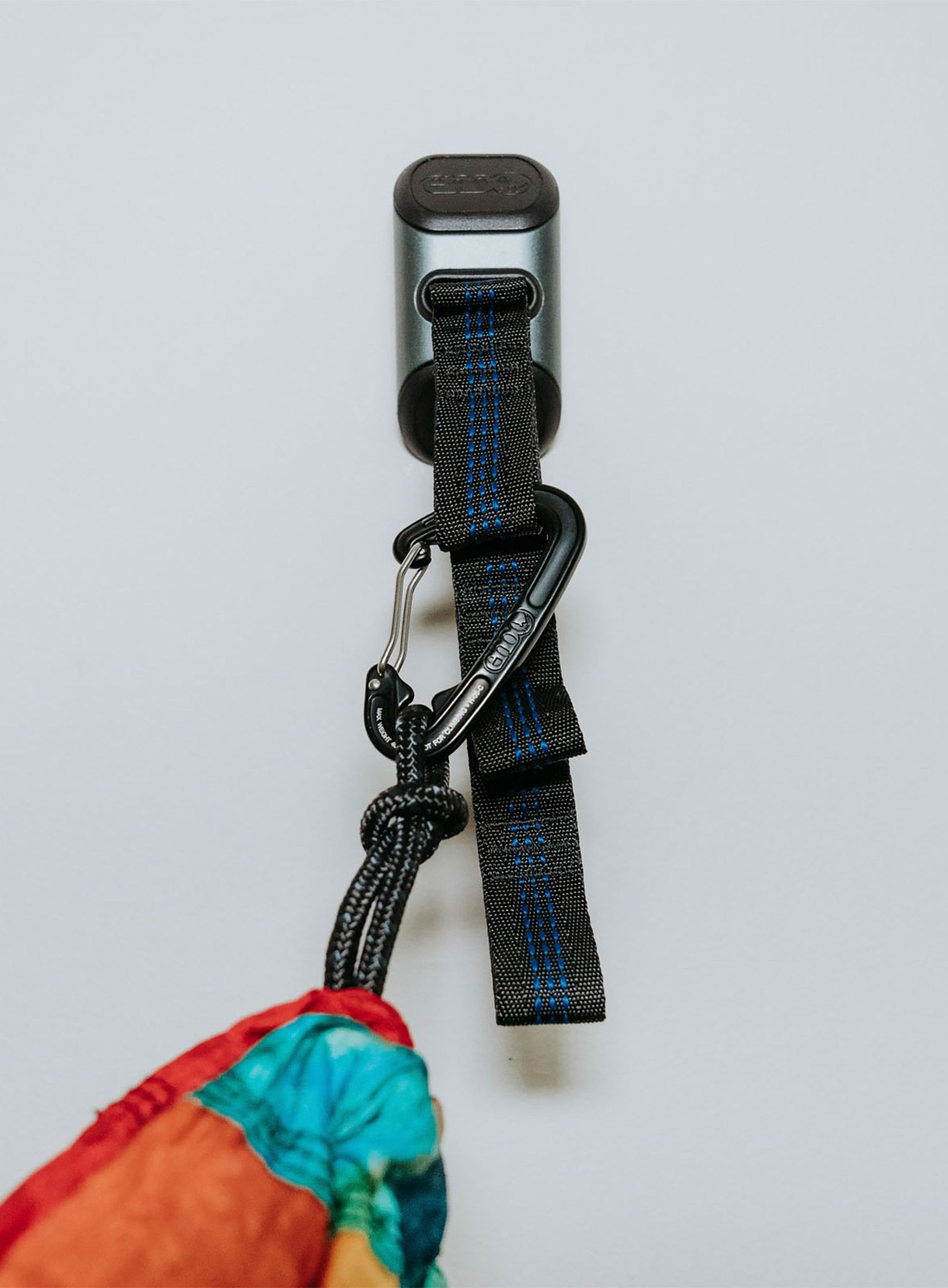Hängematte-Aufhängung ENO Deluxe Hammock Hanging Kit - charcoal