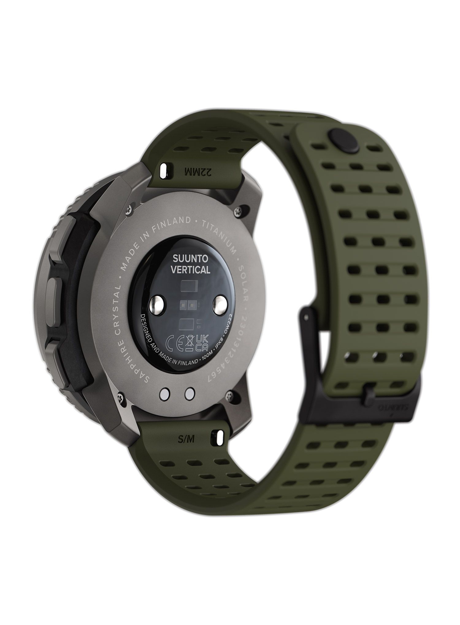 GPS-Uhr Suunto Vertical Titanium Solar - forest