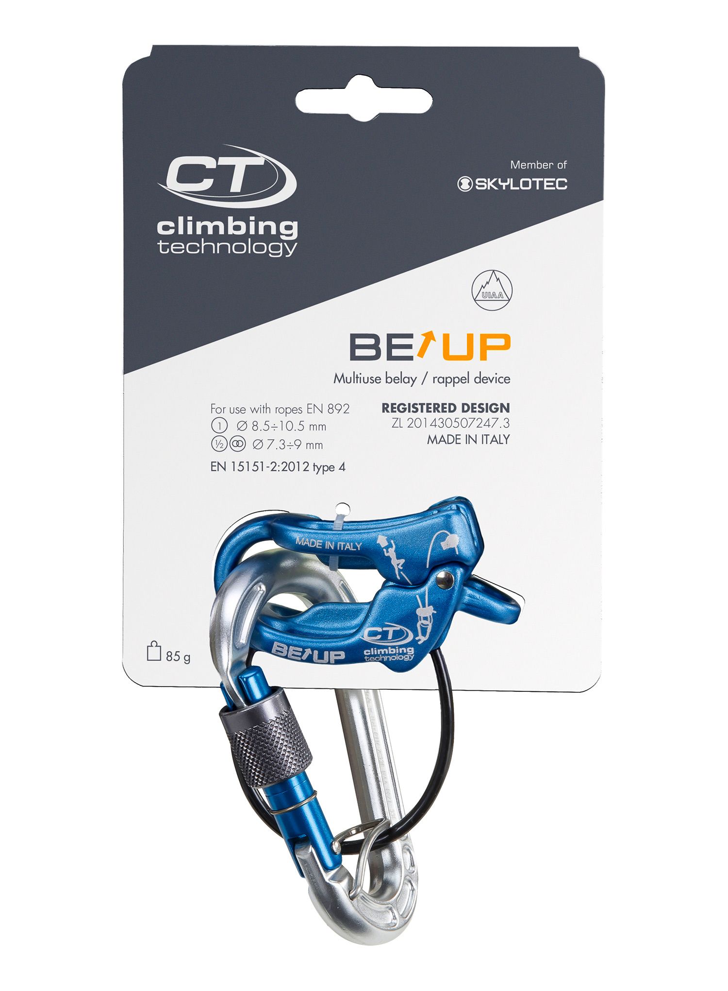 Sicherungsset Climbing Technology/SKYLOTEC Be-Up Kit - blue/blue