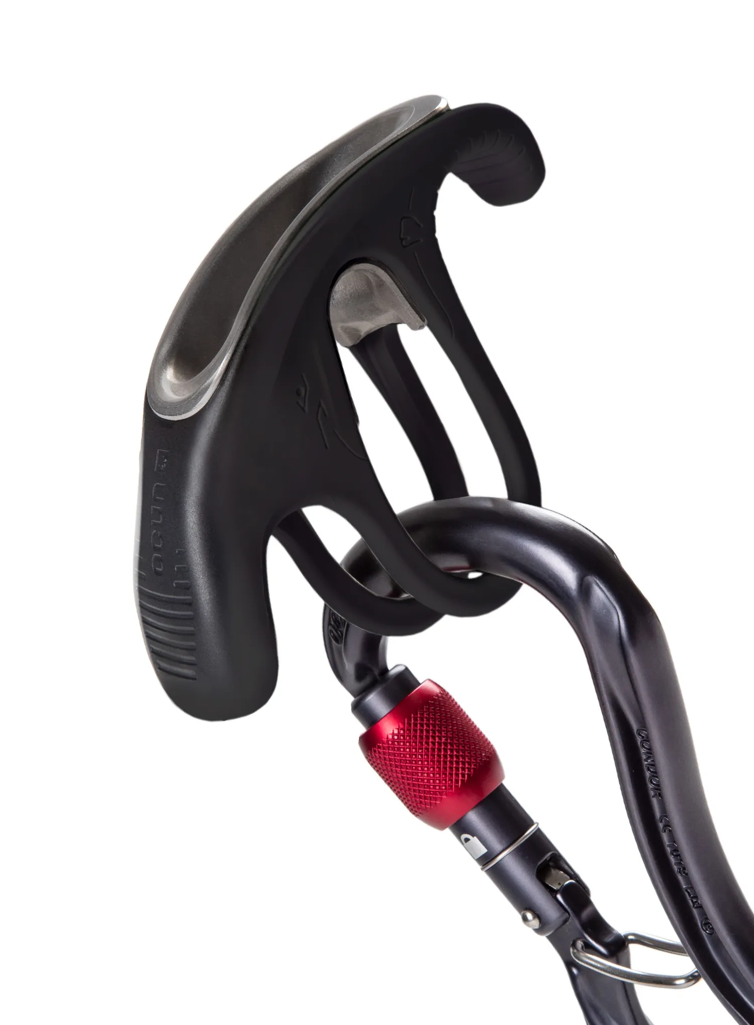 Sicherungsset Ocun Belay Set Condor Screw/Bow - black