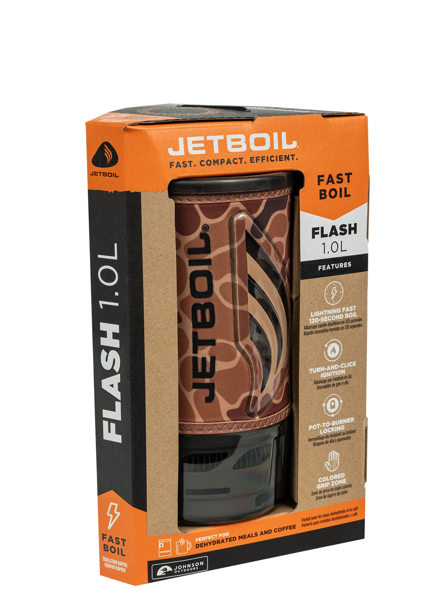 Kochset Jetboil Flash 2.0 Personal Cooking System - duck camo