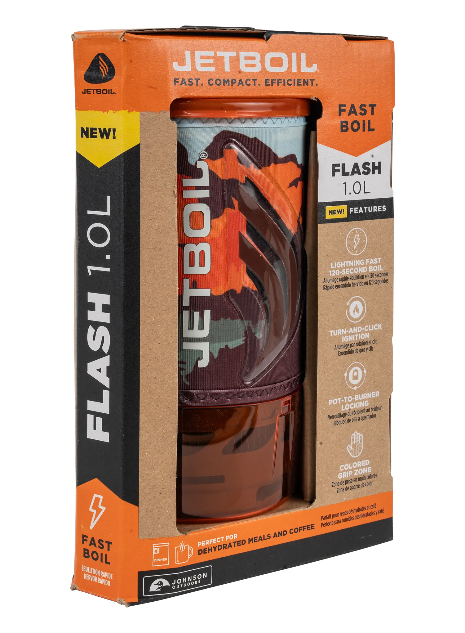Kochset Jetboil Flash 2.0 Personal Cooking System - mountain scape